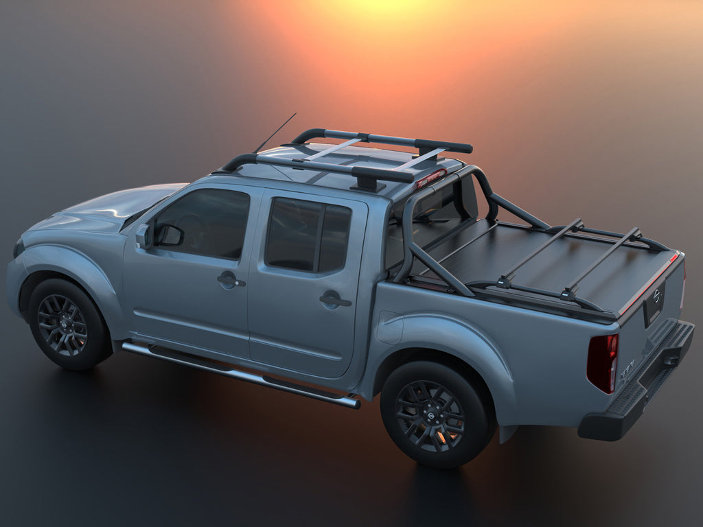 Laderaumabdeckung Tessera SE für Nissan Navara D40 D/C (SHORTBED 156cm) TESS 150 SE black matt