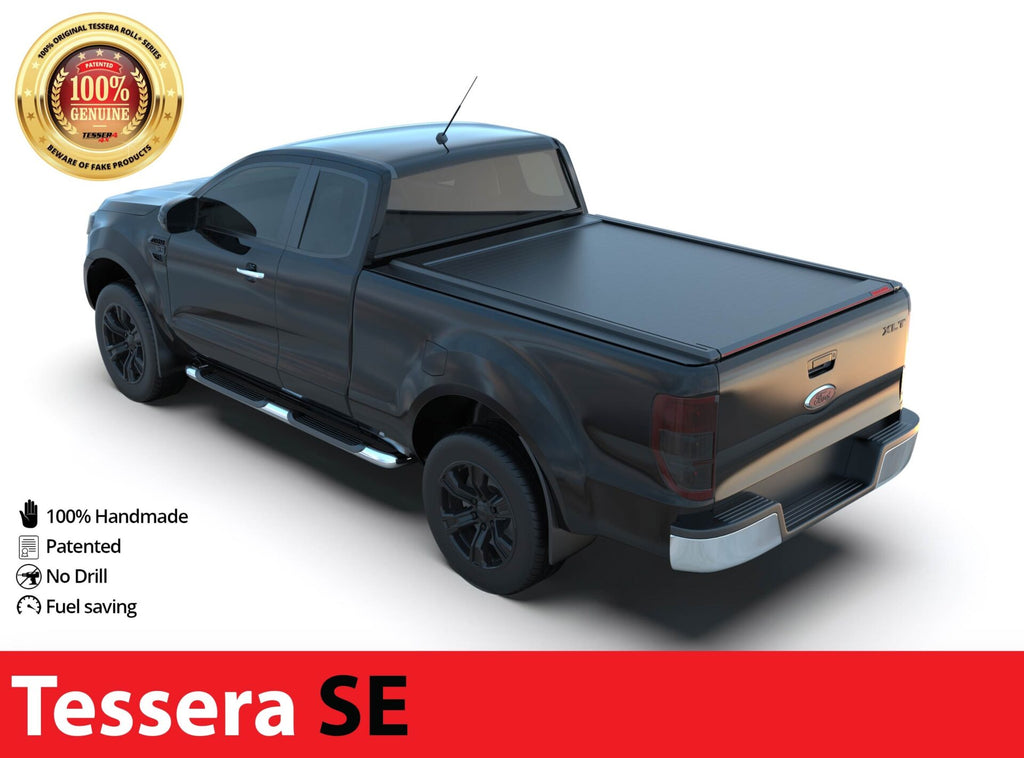 Laderaumabdeckung Tessera SE für Ford Ranger XL/XLT S/C ab 2012+ & 2016+ & 2020+ TESS 1507 SE black matt