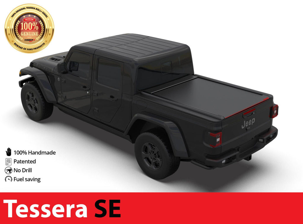 Laderaumabdeckung Tessera SE für Jeep Gladiator 2020+ D/C TESS 1522 SE black matt