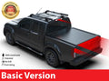 Tessera Roll+ Laderaumabdeckung "Basic" für Nissan Navara D40 (EXTENDED 165cm) D/C Double Cab TESS 1402 ROLL black matt
