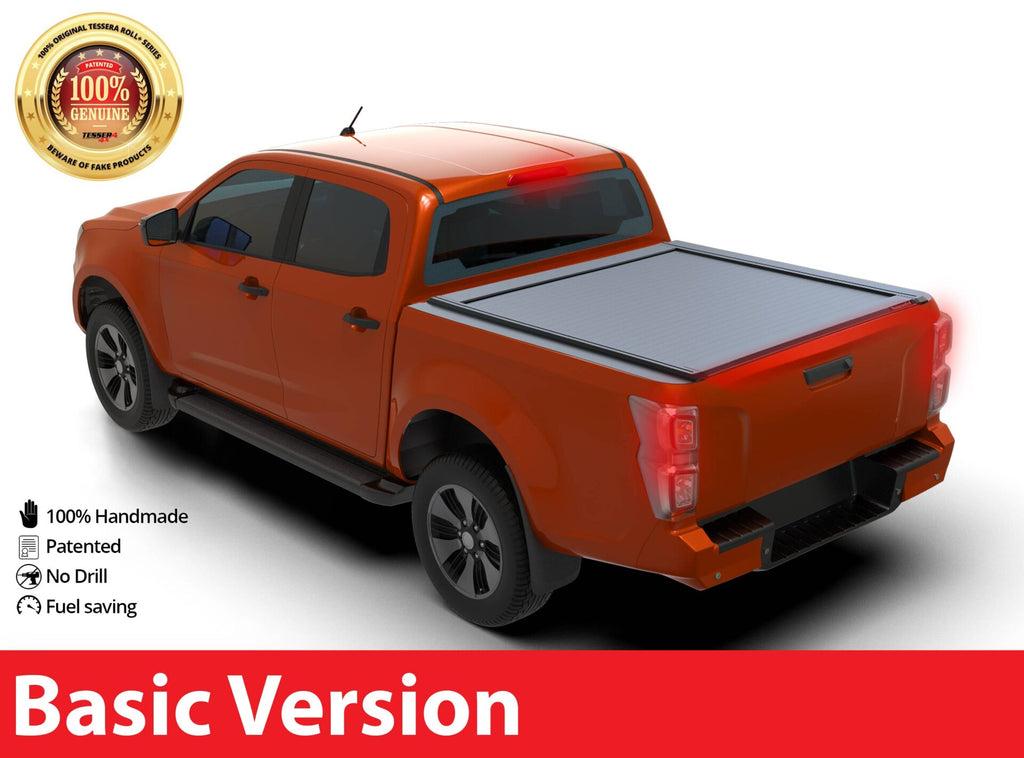 Tessera Roll+ Laderaumabdeckung "Basic" für ISUZU D-Max D/C Double Cab 2021+ TESS 14041 ROLL black matt