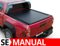 Laderaumabdeckung Tessera SE für Toyota Hilux Revo GR II 2025+ mit OEM Überrollbügel TESS 15162 SE black matt