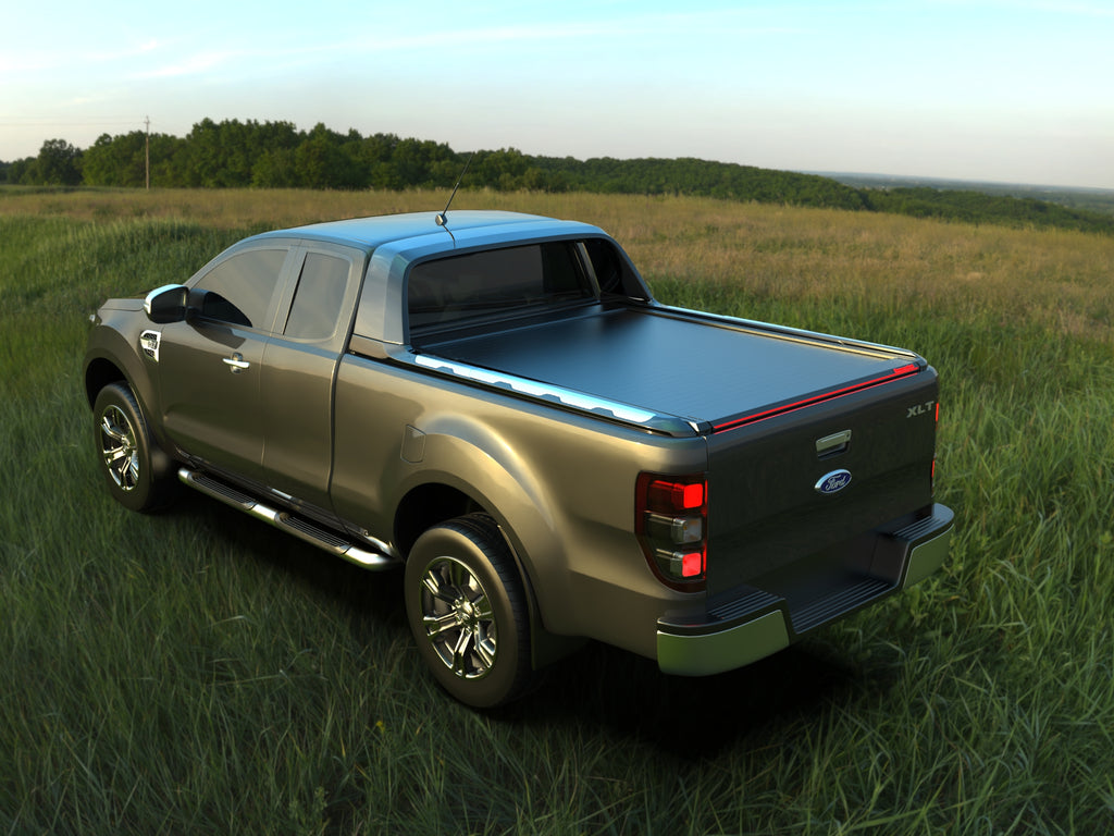 Tessera Roll+ Laderaumabdeckung "Basic" für FORD Ranger WILDTRAK S/C ab 11/2012+ & 2016+& 2020+ TESS 1409 ROLL black matt