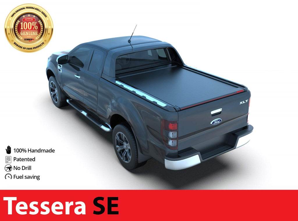 Laderaumabdeckung Tessera SE für Ford Ranger Wildtrak S/C ab 2012+ & 2016+ & 2020+ TESS 1509 SE black matt