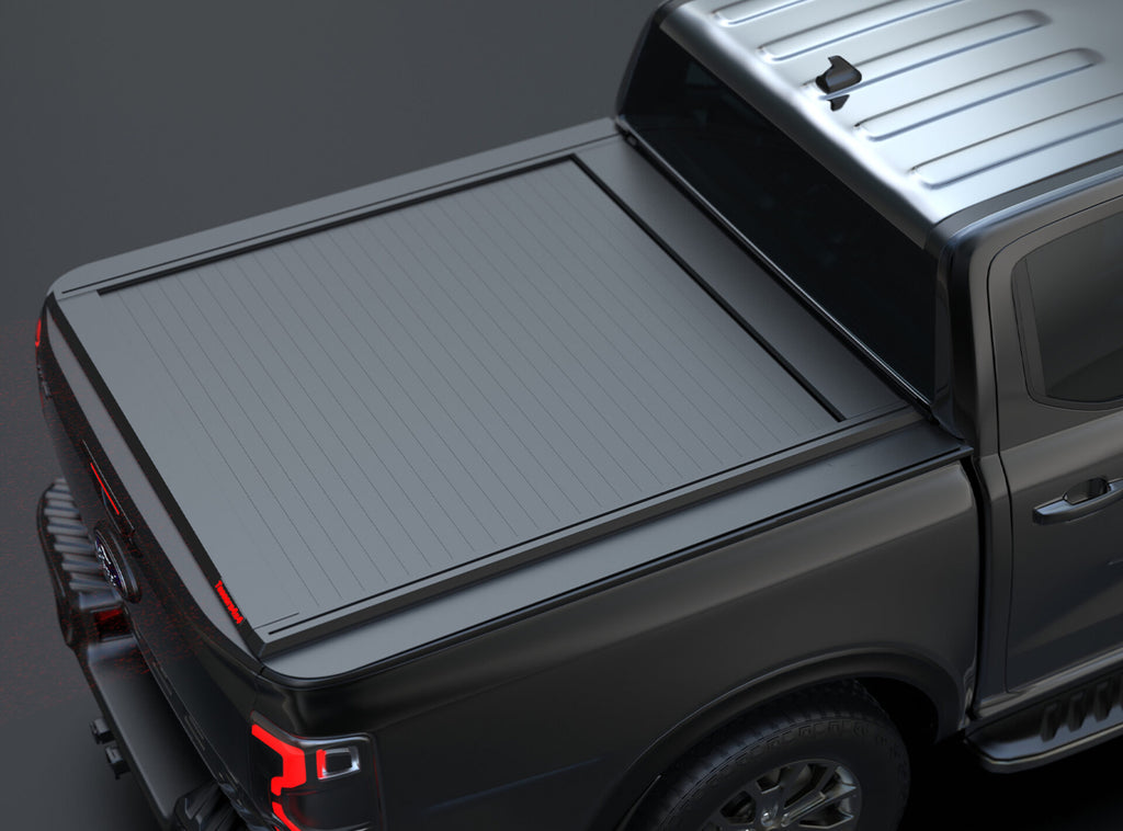 Tessera Roll+ Laderaumabdeckung "Basic" für FORD Ranger XL/XLT D/C ab 2012+ & 2016+ & 2020+ TESS 1406 ROLL black matt