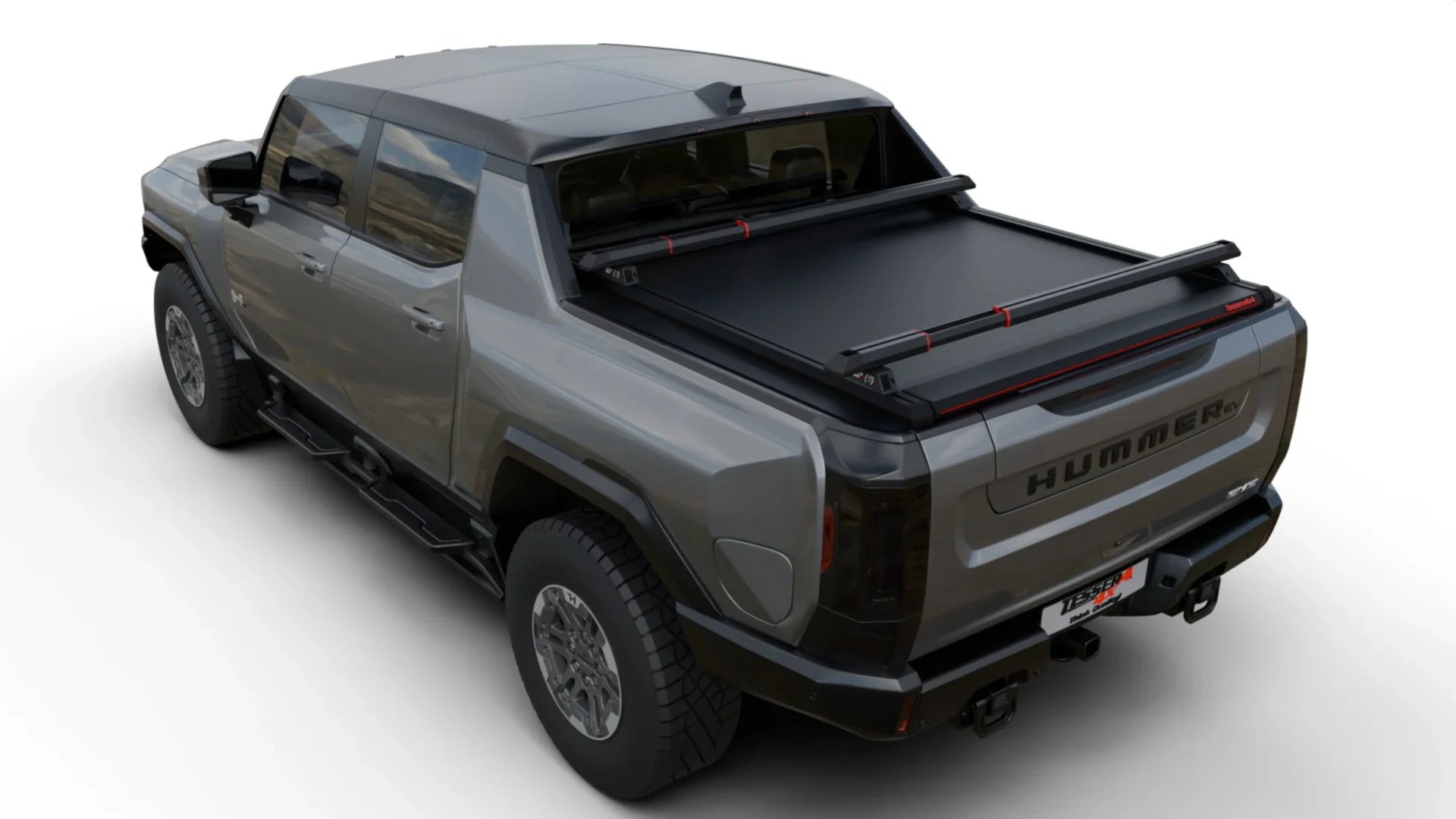 Laderaumabdeckung Tessera SE für GMC Hummer 2023+ crew cab TESS 1556 SE black matt