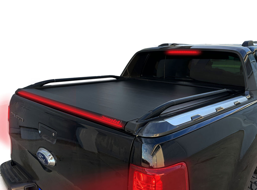 Tessera Roll+ Laderaumabdeckung "Basic" für FORD Ranger WILDTRAK D/C ab 11/2012+ & 2016+& 2020+ TESS 1408 ROLL black matt