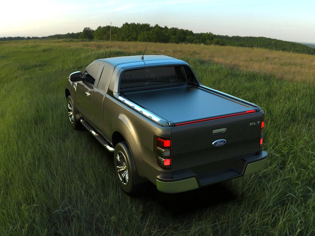 Tessera Roll+ Laderaumabdeckung "Basic" für FORD Ranger WILDTRAK S/C ab 11/2012+ & 2016+& 2020+ TESS 1409 ROLL black matt
