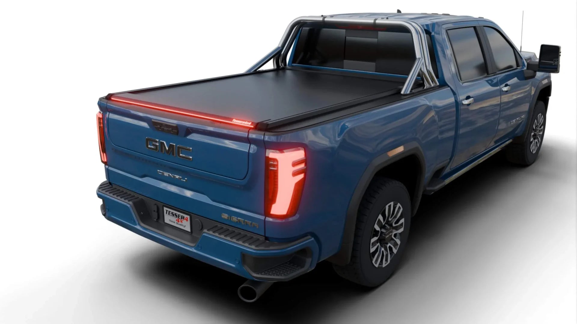 Tessera Roll+ Laderaumabdeckung "Basic" für GMC Sierra 2500 / 3500 HD 2015-2019 6.6 feet TESS 1447 ROLL black matt