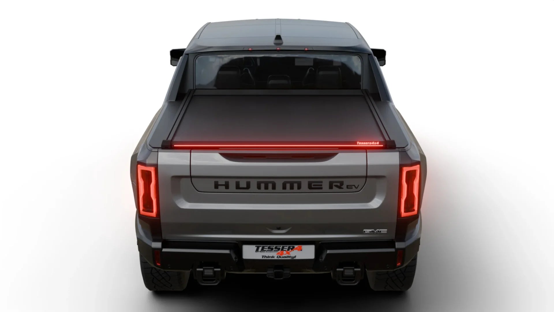 Tessera Roll+ Laderaumabdeckung "Basic" für GMC Hummer EV 2023+ crew cab TESS 1456 ROLL black matt