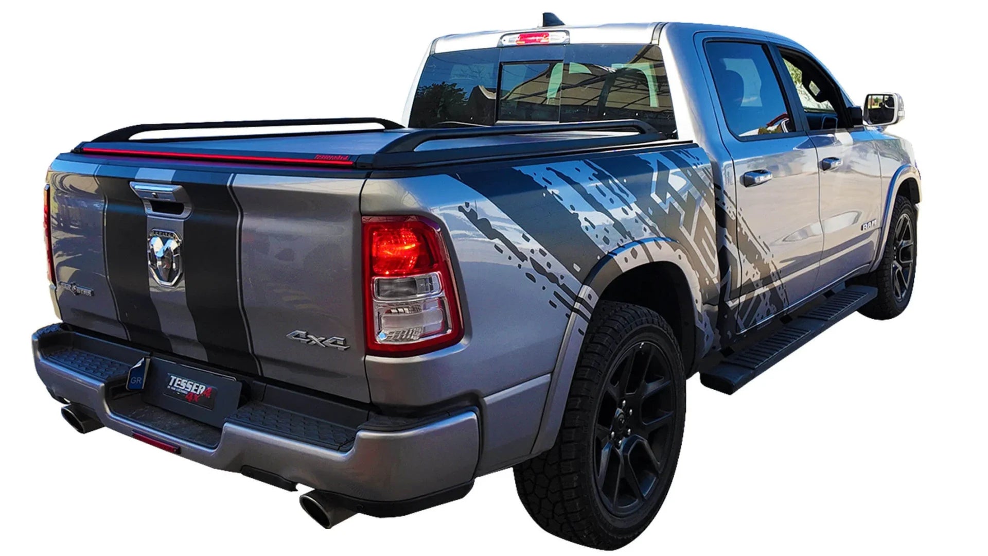 Tessera Roll+ Laderaumabdeckung "Basic" für Dodge Ram 1500 2009-2018 long bed TESS 1453 ROLL black matt