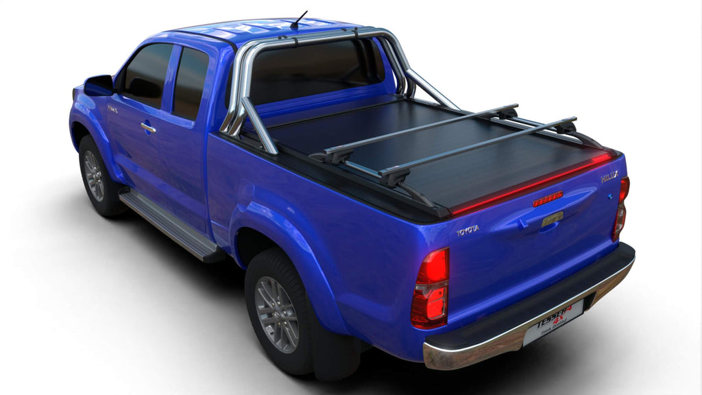 Tessera Roll+ Laderaumabdeckung "Basic" für Toyota Hilux (Vigo) '03-2005->'06-2016 S/C TESS 1403 ROLL black matt
