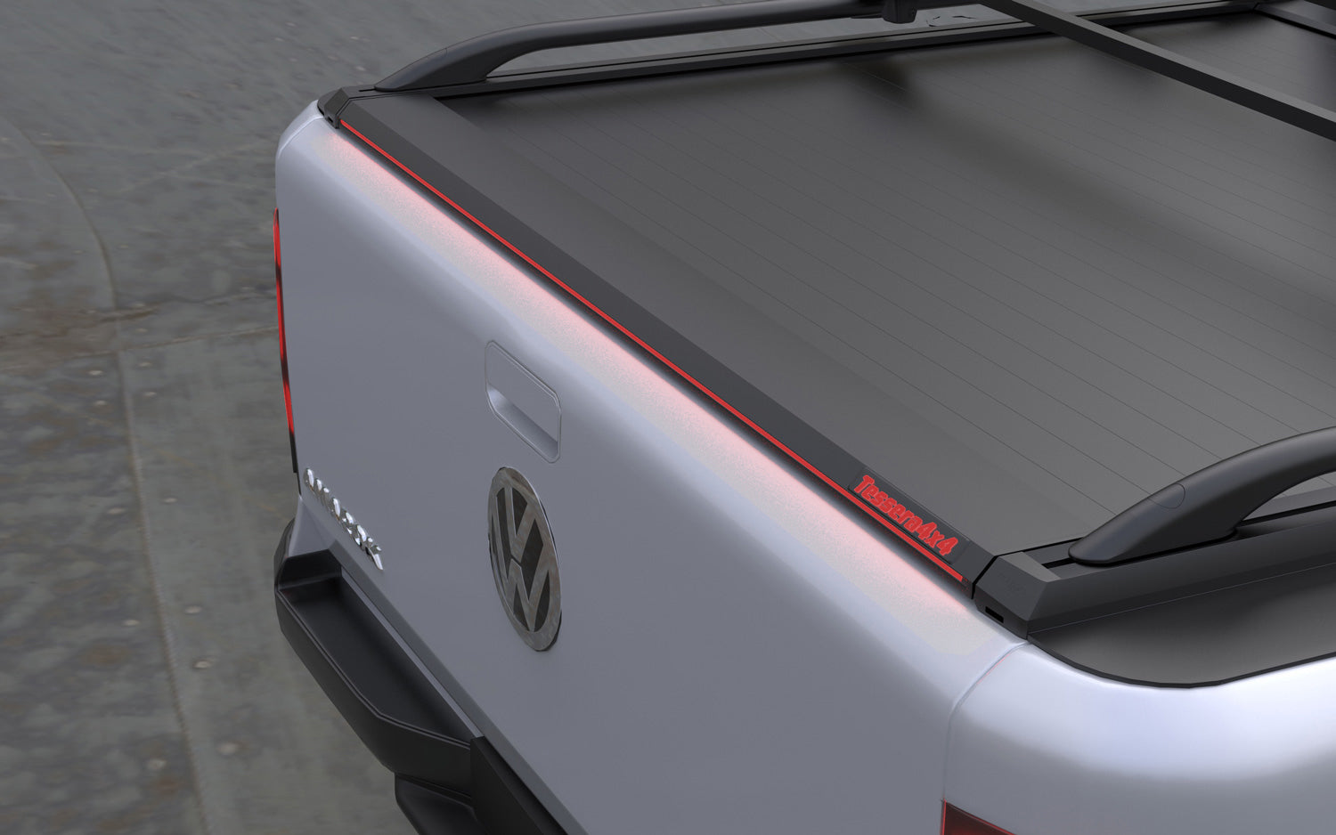 Laderaumabdeckung Tessera SE für Volkswagen Amarok 2010-2022 D/C TESS 1501 SE black matt