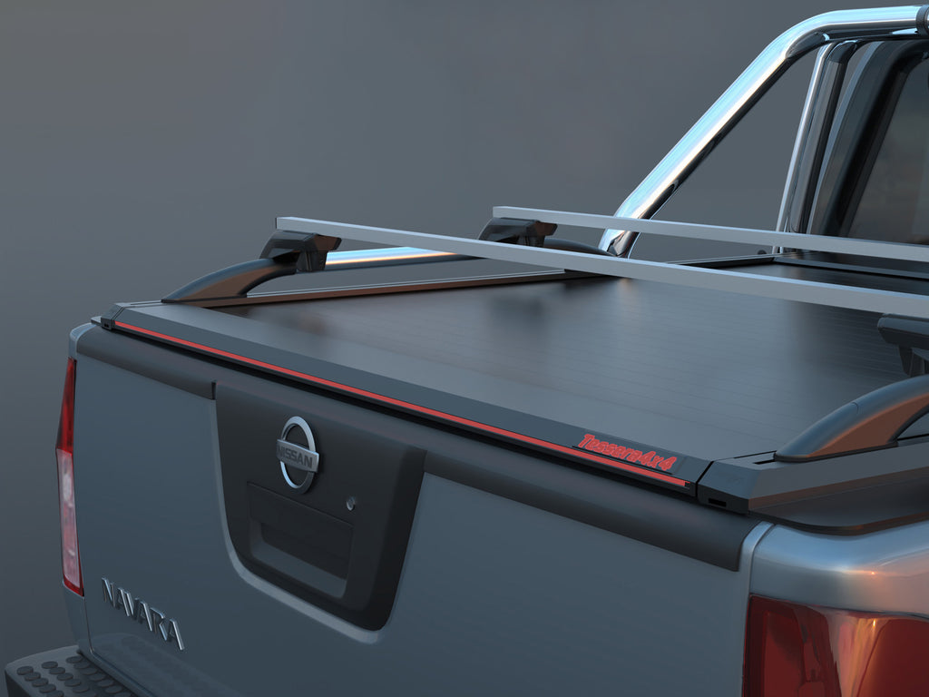 Laderaumabdeckung Tessera SE für Nissan Navara D40 D/C (SHORTBED 156cm) TESS 150 SE black matt