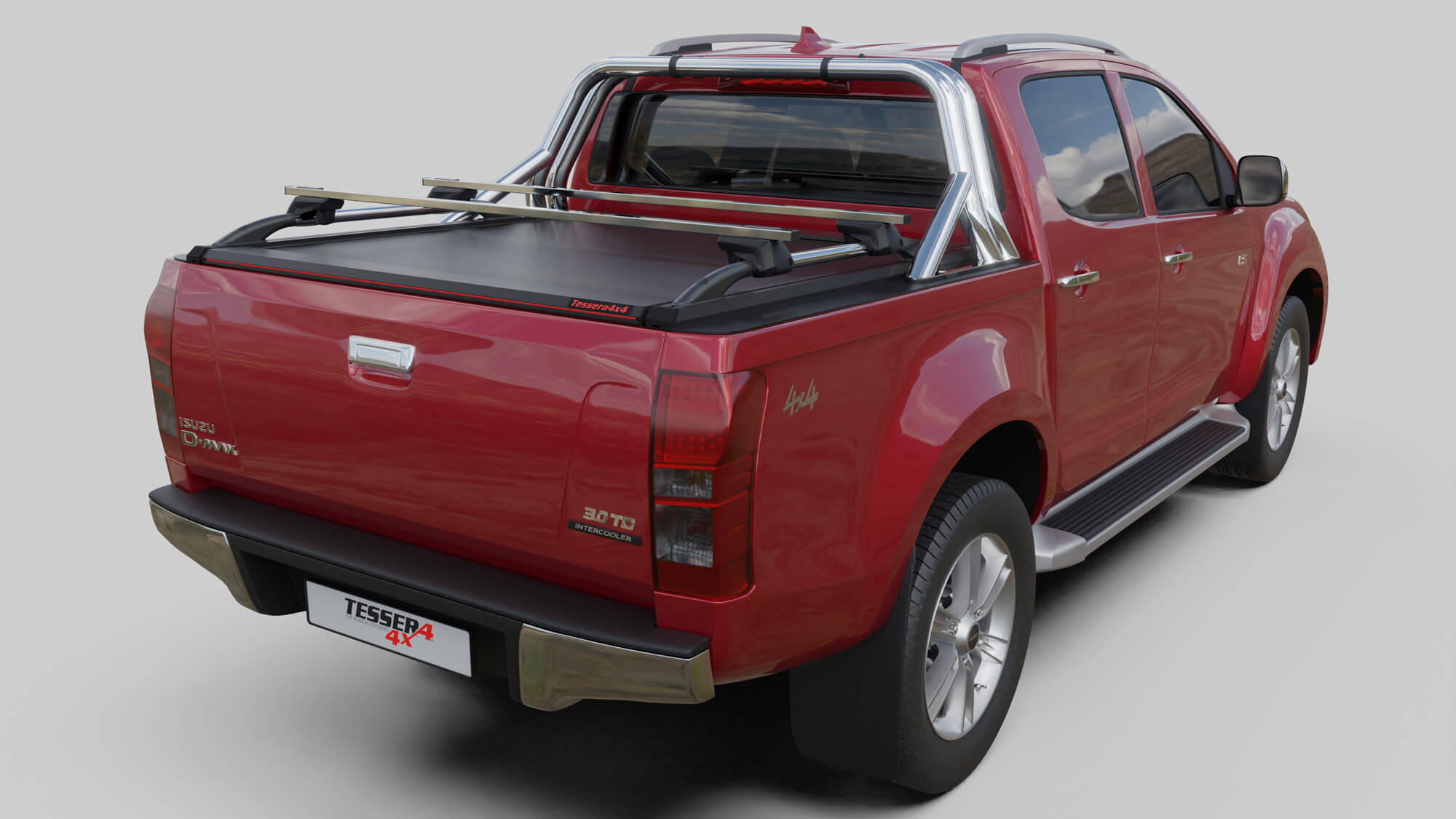 Laderaumabdeckung Tessera SE für ISUZU D-Max 2012-2020 D/C TESS 1504 SE black matt