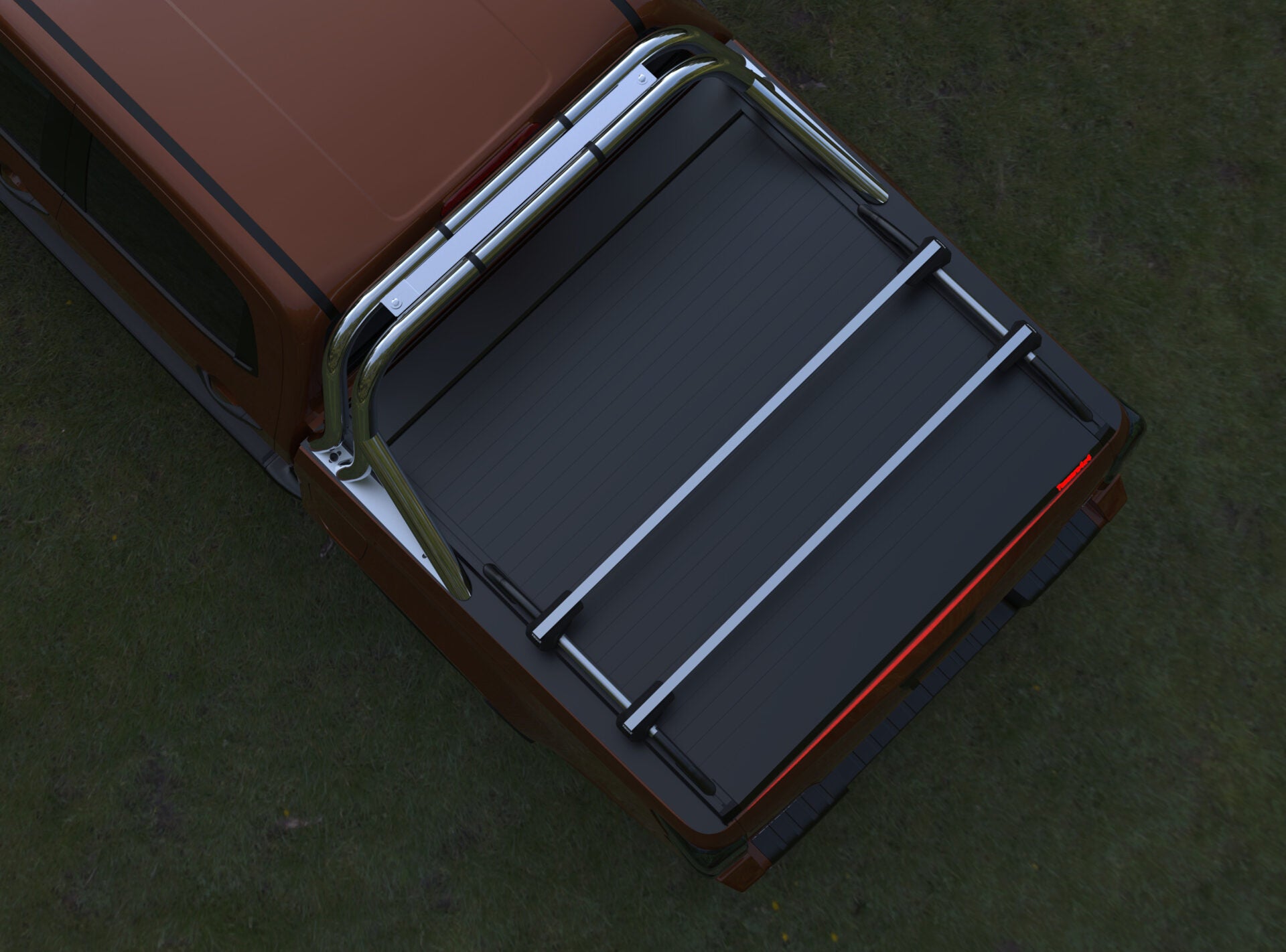 Tessera Roll+ Laderaumabdeckung "Basic" für ISUZU D-Max S/C EXTRAKABINE 2021+ TESS 14051 ROLL black matt