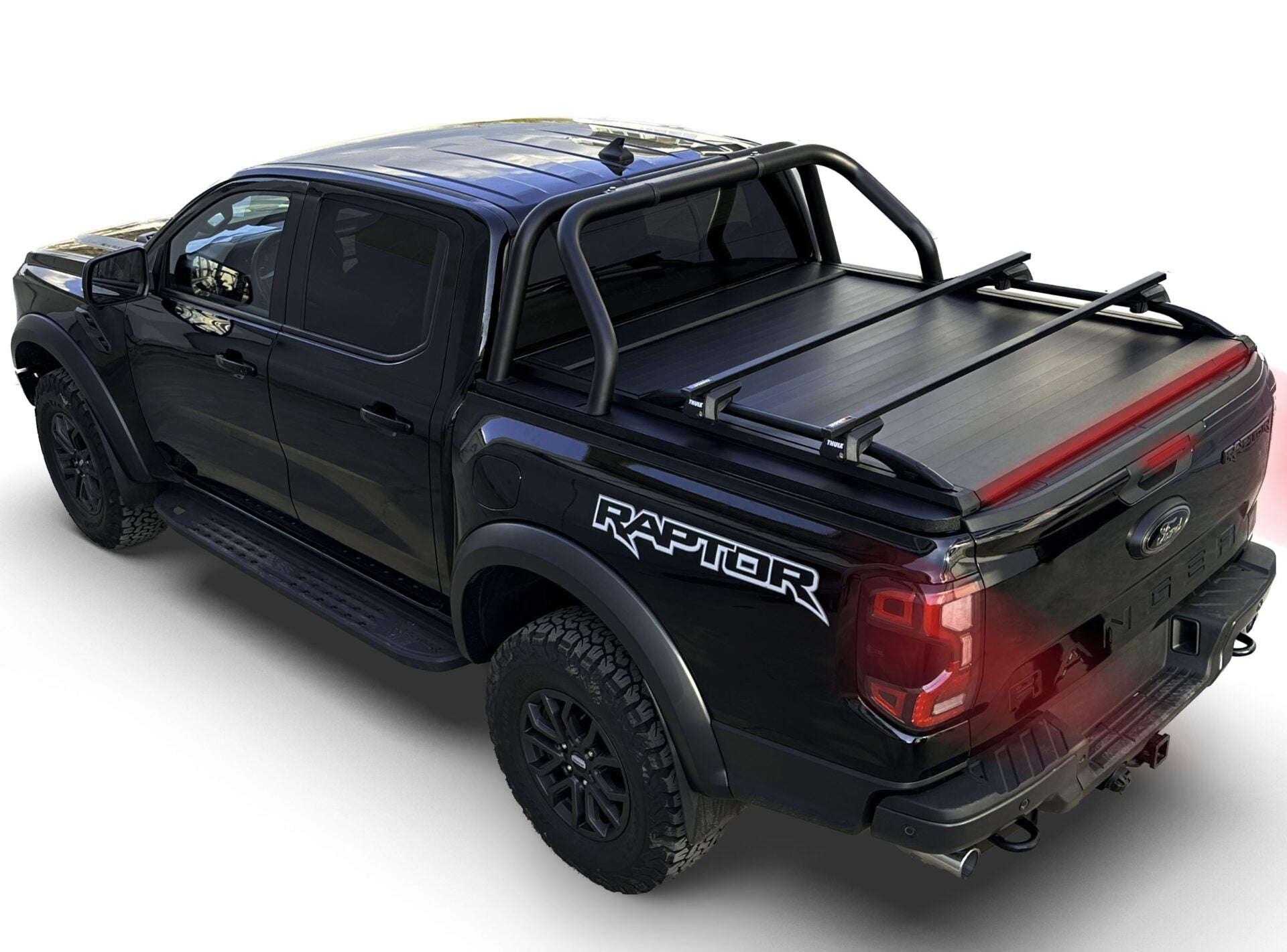 Tessera Roll+ Laderaumabdeckung "Basic" für FORD Ranger Raptor T6.2 (P703) 2023+ TESS 14061 ROLL black matt