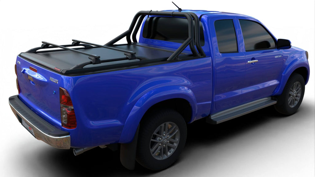 Laderaumabdeckung Tessera SE für Toyota Hilux (Vigo) '03-2005->'06-2016 S/C TESS 1503 SE black matt