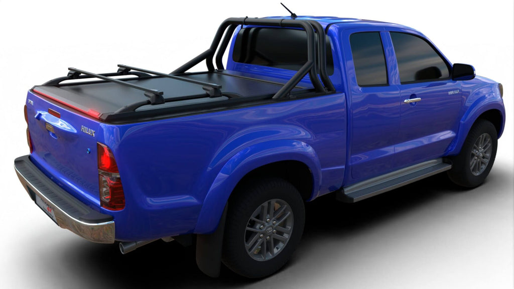 Tessera Roll+ Laderaumabdeckung "Basic" für Toyota Hilux (Vigo) '03-2005->'06-2016 S/C TESS 1403 ROLL black matt