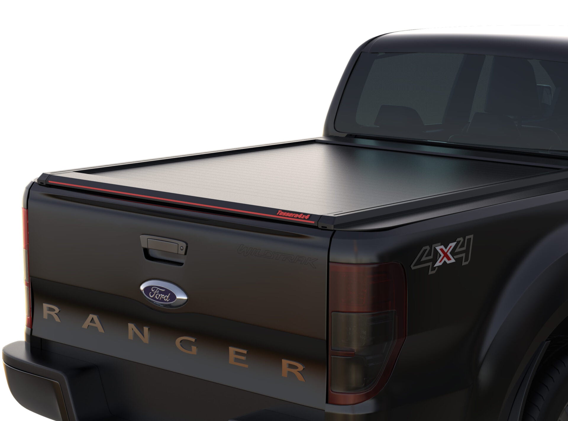 Laderaumabdeckung Tessera SE für Ford Ranger XL/XLT S/C ab 2012+ & 2016+ & 2020+ TESS 1507 SE black matt