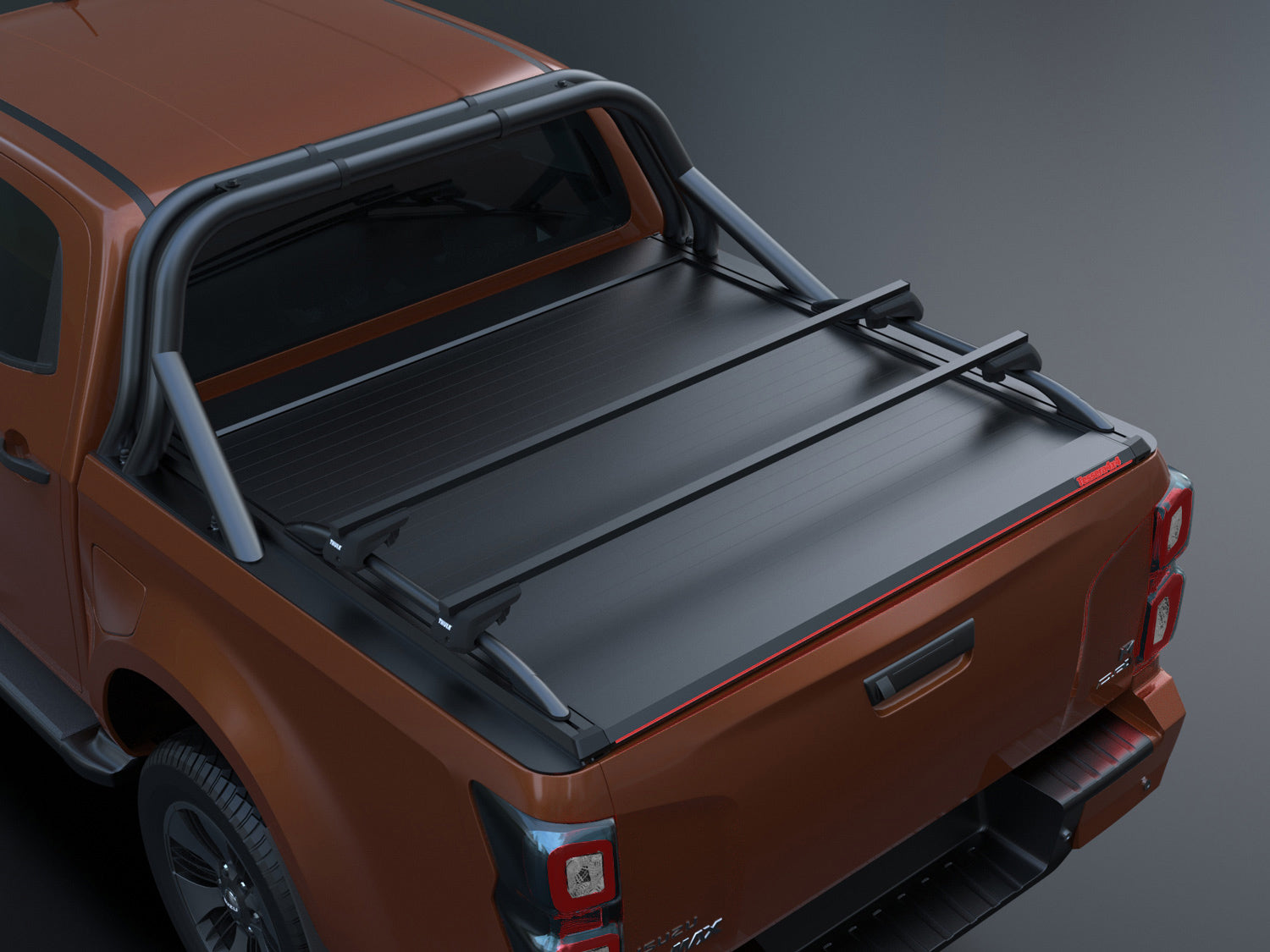 Laderaumabdeckung Tessera SE für ISUZU D-Max 2021+ D/C TESS 15041 SE black matt