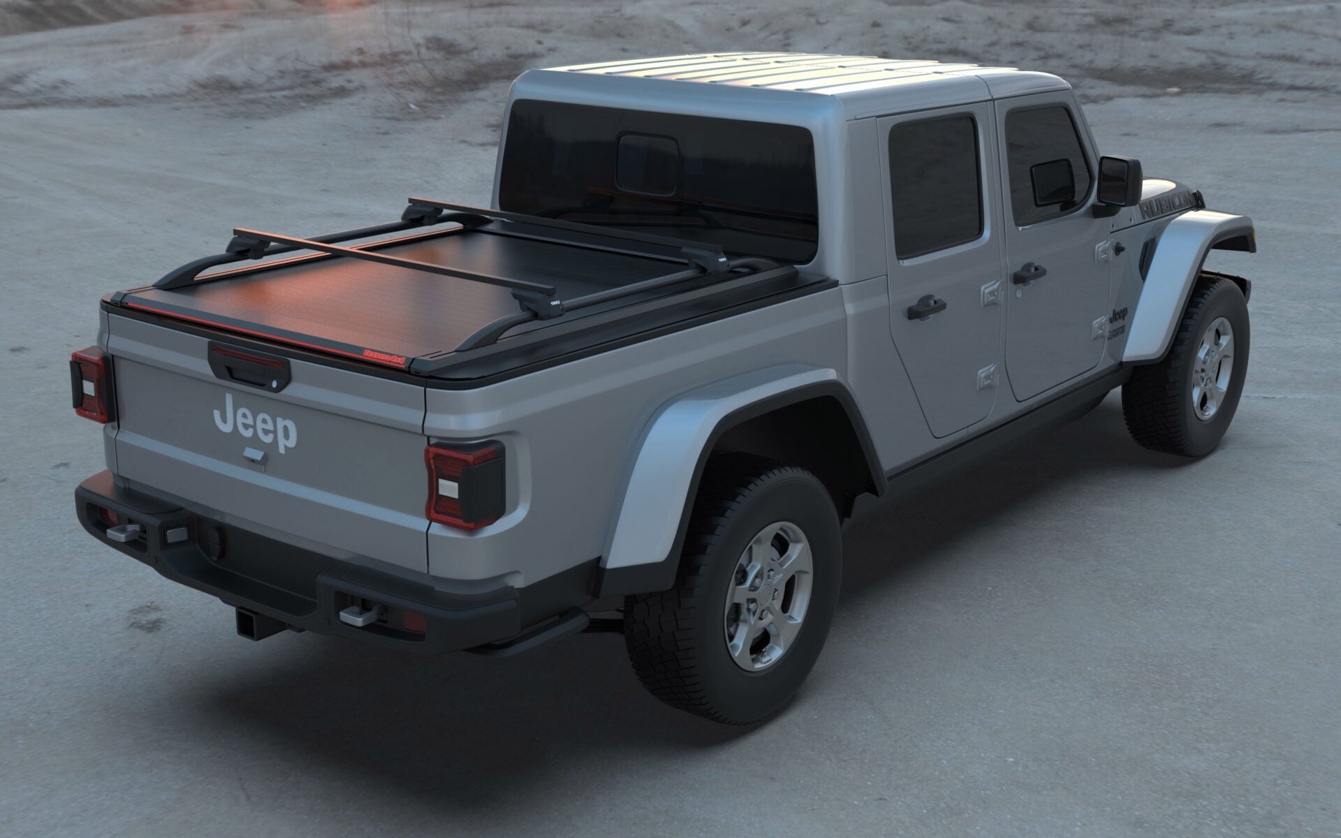 Laderaumabdeckung Tessera SE für Jeep Gladiator 2020+ D/C TESS 1522 SE black matt