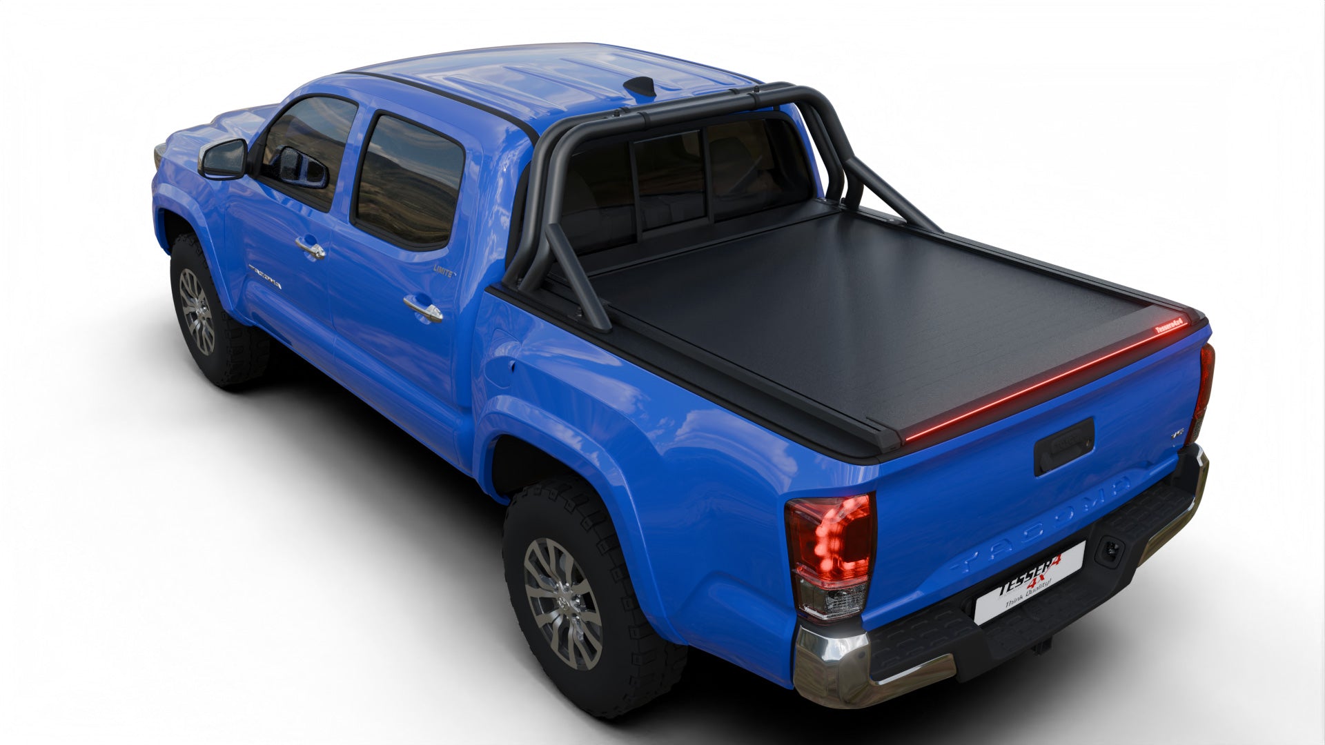 Tessera Roll+ Laderaumabdeckung "Basic" für Toyota Tacoma 6 feet 2016-2023 TESS 14301 ROLL black matt