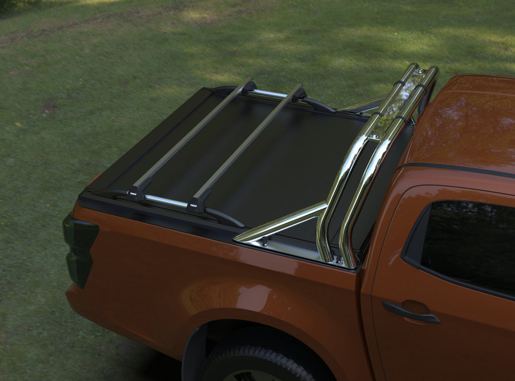 Tessera Roll+ Laderaumabdeckung "Basic" für ISUZU D-Max S/C EXTRAKABINE 2021+ TESS 14051 ROLL black matt