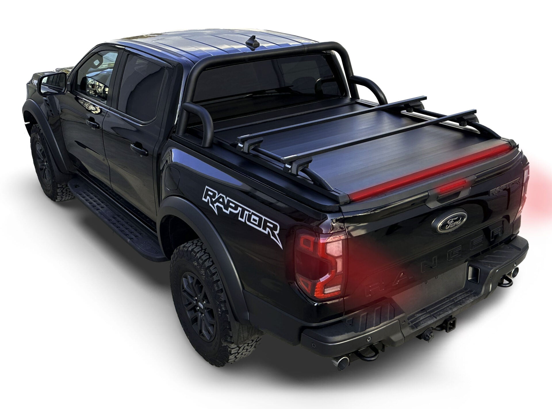 Tessera Roll+ Laderaumabdeckung "Basic" für FORD Ranger Raptor T6.2 (P703) 2023+ TESS 14061 ROLL black matt