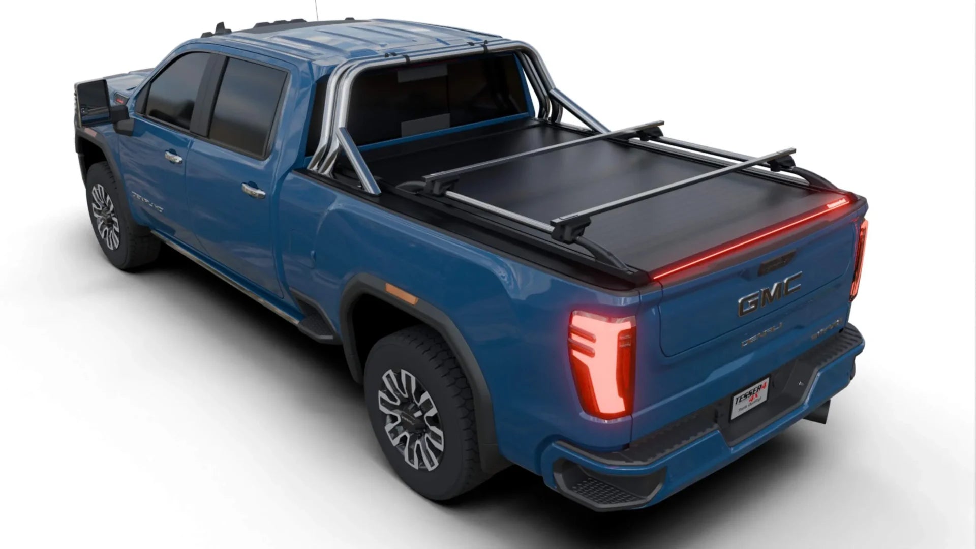 Tessera Roll+ Laderaumabdeckung "Basic" für GMC Sierra 2500 / 3500 HD 2015-2019 6.6 feet TESS 1447 ROLL black matt