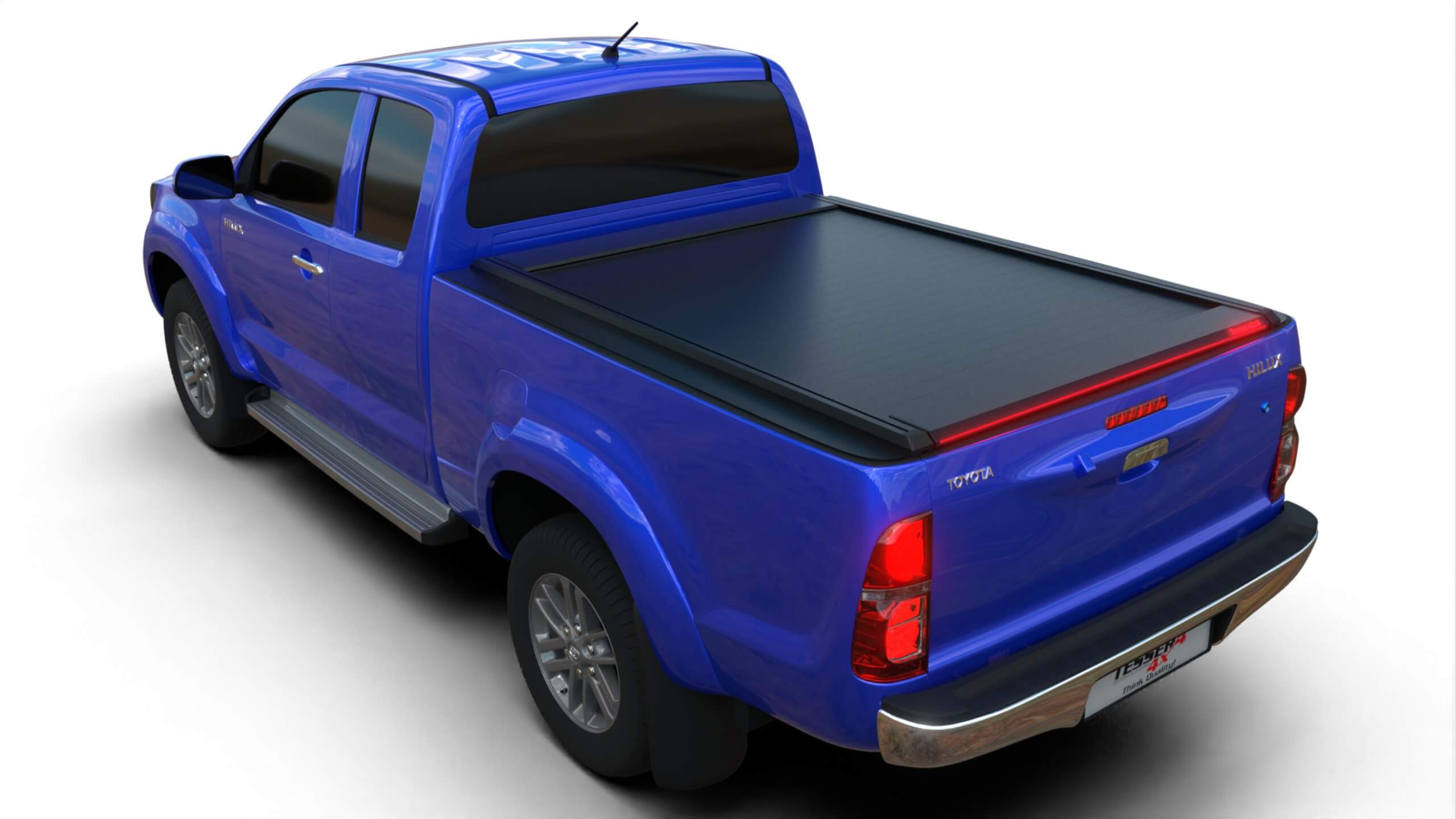 Tessera Roll+ Laderaumabdeckung "Basic" für Toyota Hilux (Vigo) '03-2005->'06-2016 S/C TESS 1403 ROLL black matt