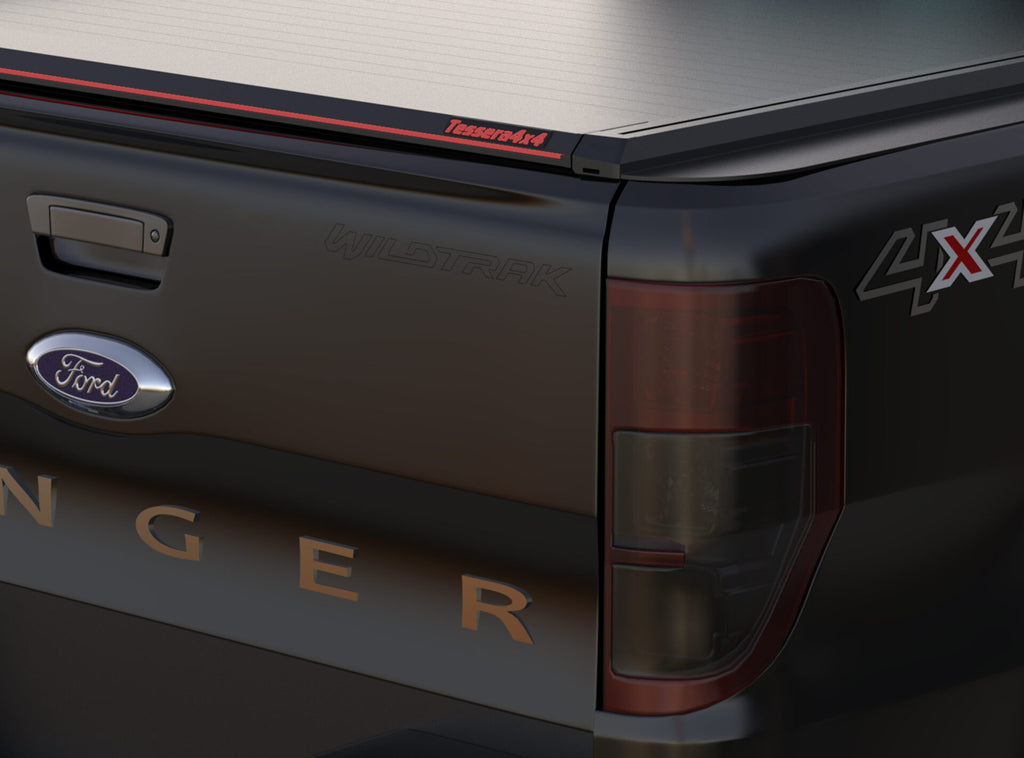 Laderaumabdeckung Tessera SE für Ford Ranger XL/XLT D/C ab 2012+ & 2016+ & 2020+ TESS 1506 SE black matt