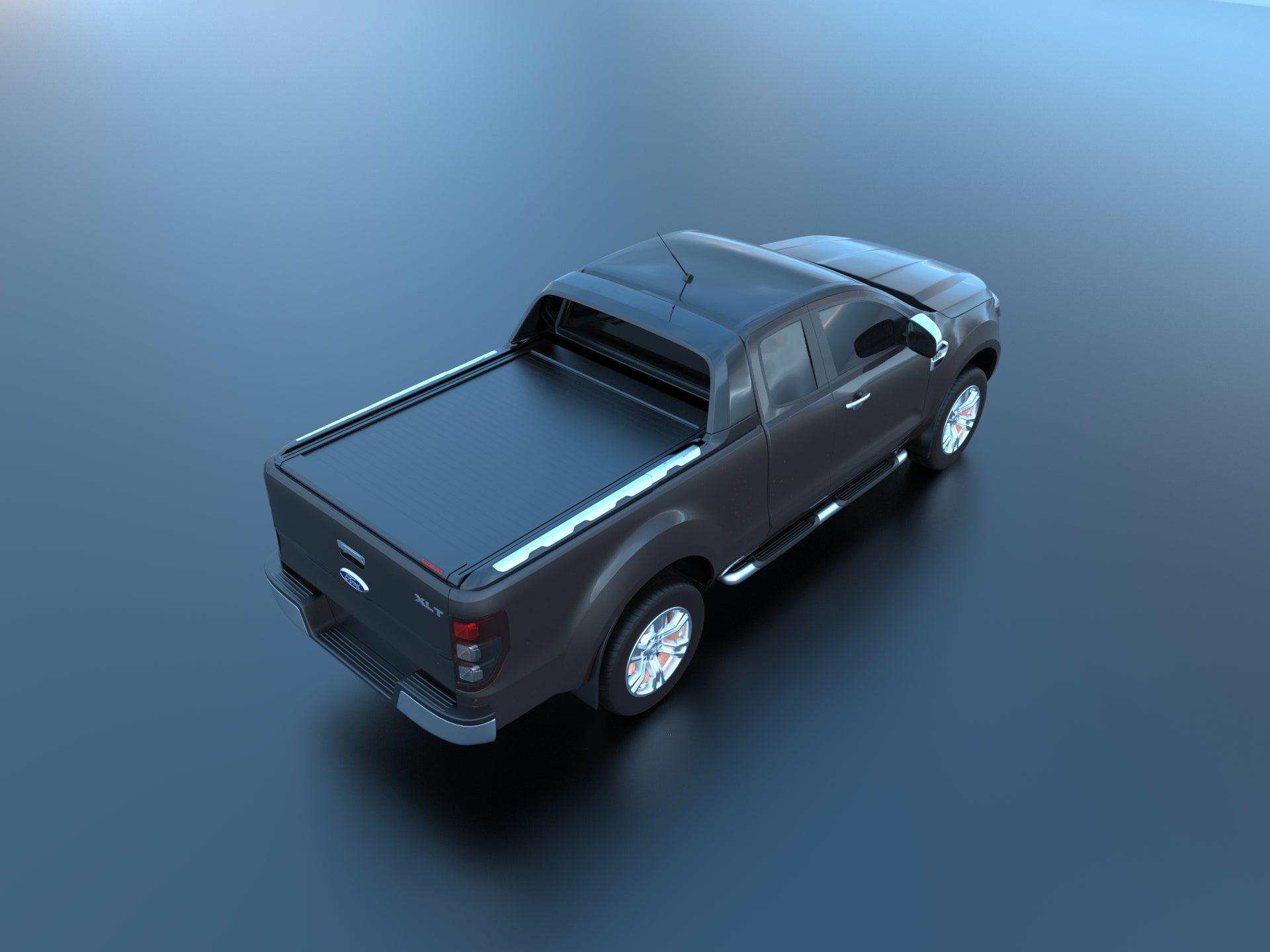 Laderaumabdeckung Tessera SE für Ford Ranger Wildtrak S/C ab 2012+ & 2016+ & 2020+ TESS 1509 SE black matt