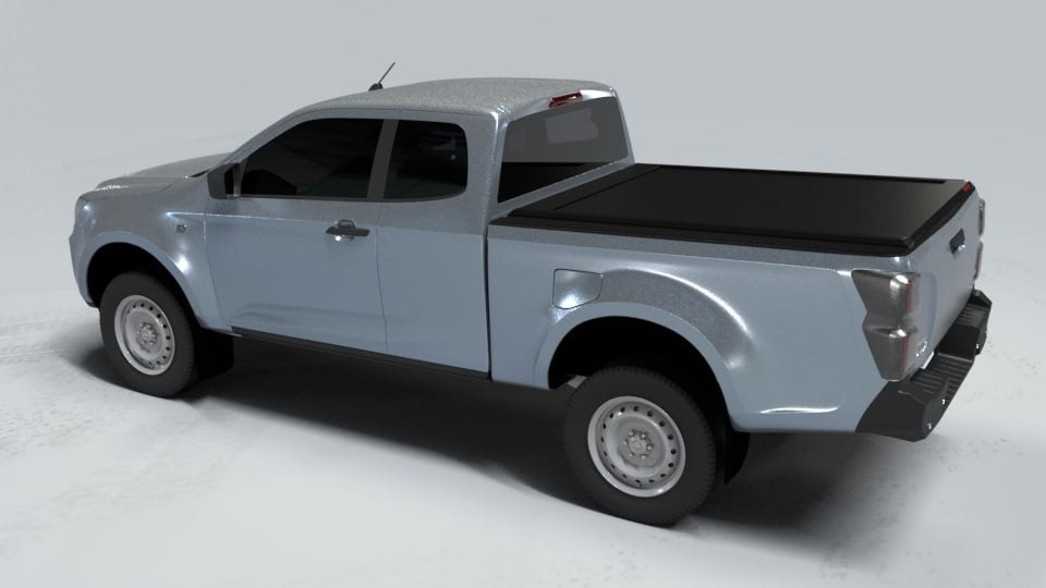 Laderaumabdeckung Tessera SE für ISUZU D-Max 2021+ S/C TESS 15051 SE black matt