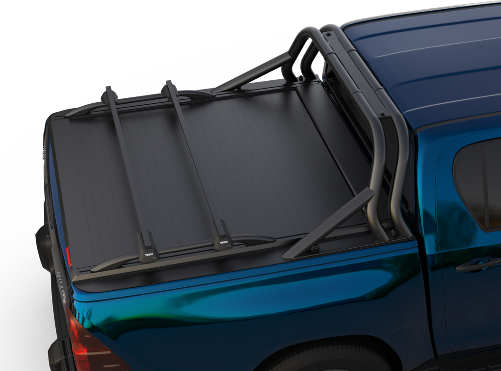 Tessera Roll+ Laderaumabdeckung "Basic" für Toyota Hilux Revo 2016+ TESS 1416 ROLL black matt