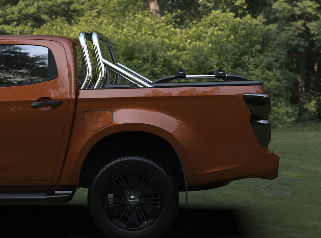 Tessera Roll+ Laderaumabdeckung "Basic" für ISUZU D-Max D/C Double Cab 2021+ TESS 14041 ROLL black matt