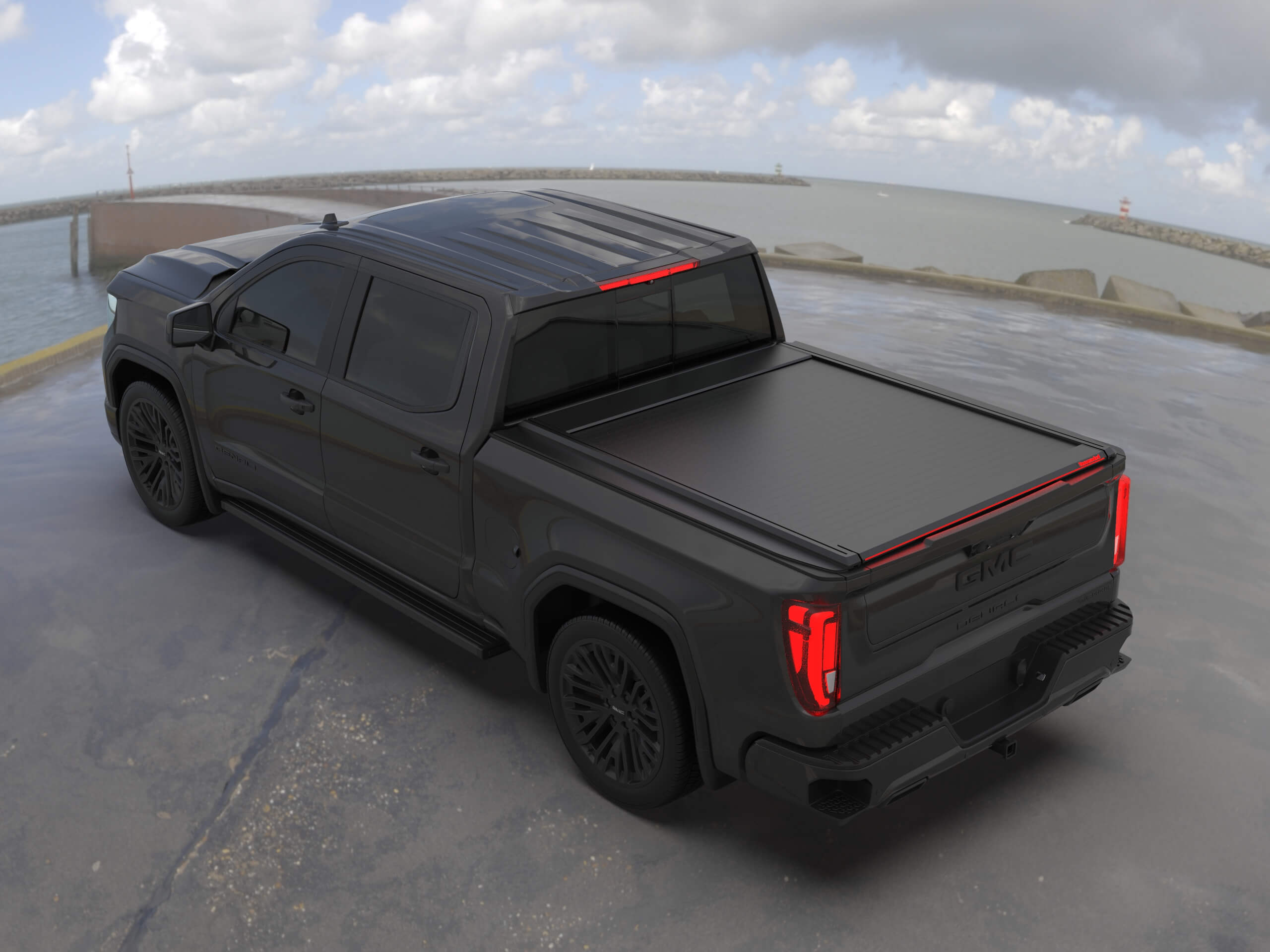 Tessera Roll+ Laderaumabdeckung "Basic" für GMC Sierra 1500 2019+ 5.8 feet TESS 1425 ROLL black matt