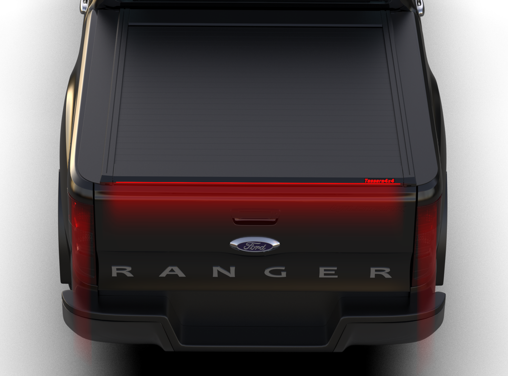 Tessera Roll+ Laderaumabdeckung "Basic" für FORD Ranger XL/XLT S/C ab 2012+ & 2016+ & 2020+ TESS 1407 ROLL black matt