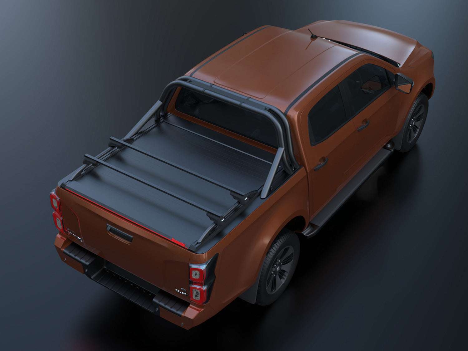 Laderaumabdeckung Tessera SE für ISUZU D-Max 2021+ D/C TESS 15041 SE black matt