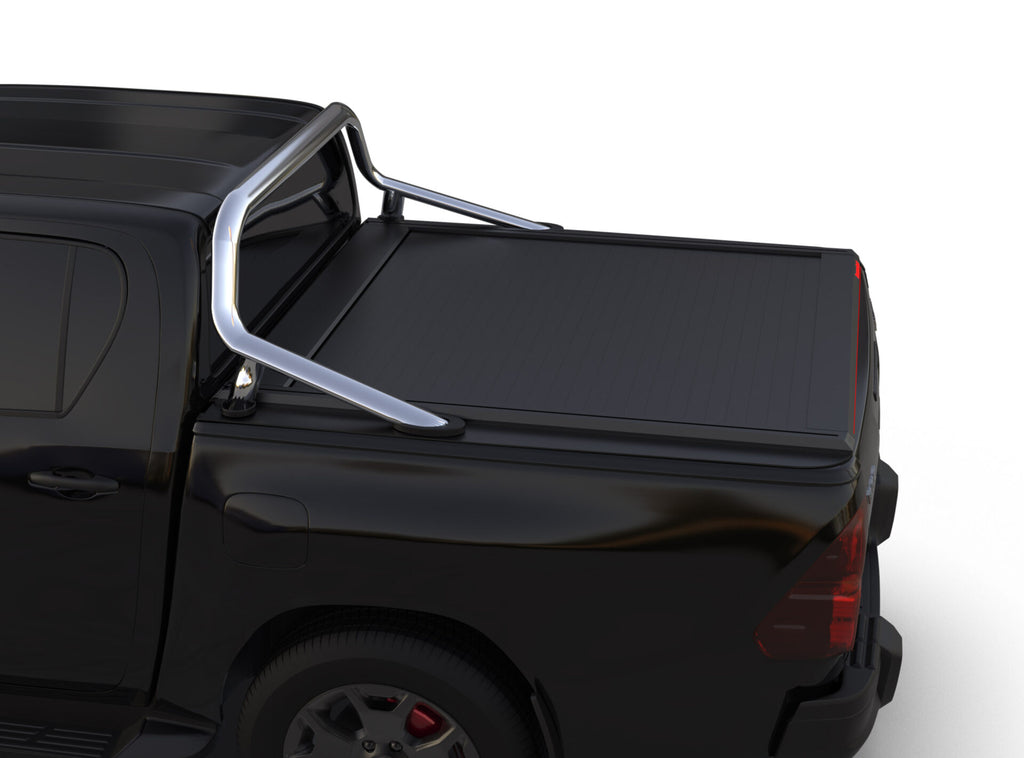 Laderaumabdeckung Tessera SE für Toyota Hilux Revo 2016+ mit OEM Überrollbügel D/C TESS 15161 SE black matt