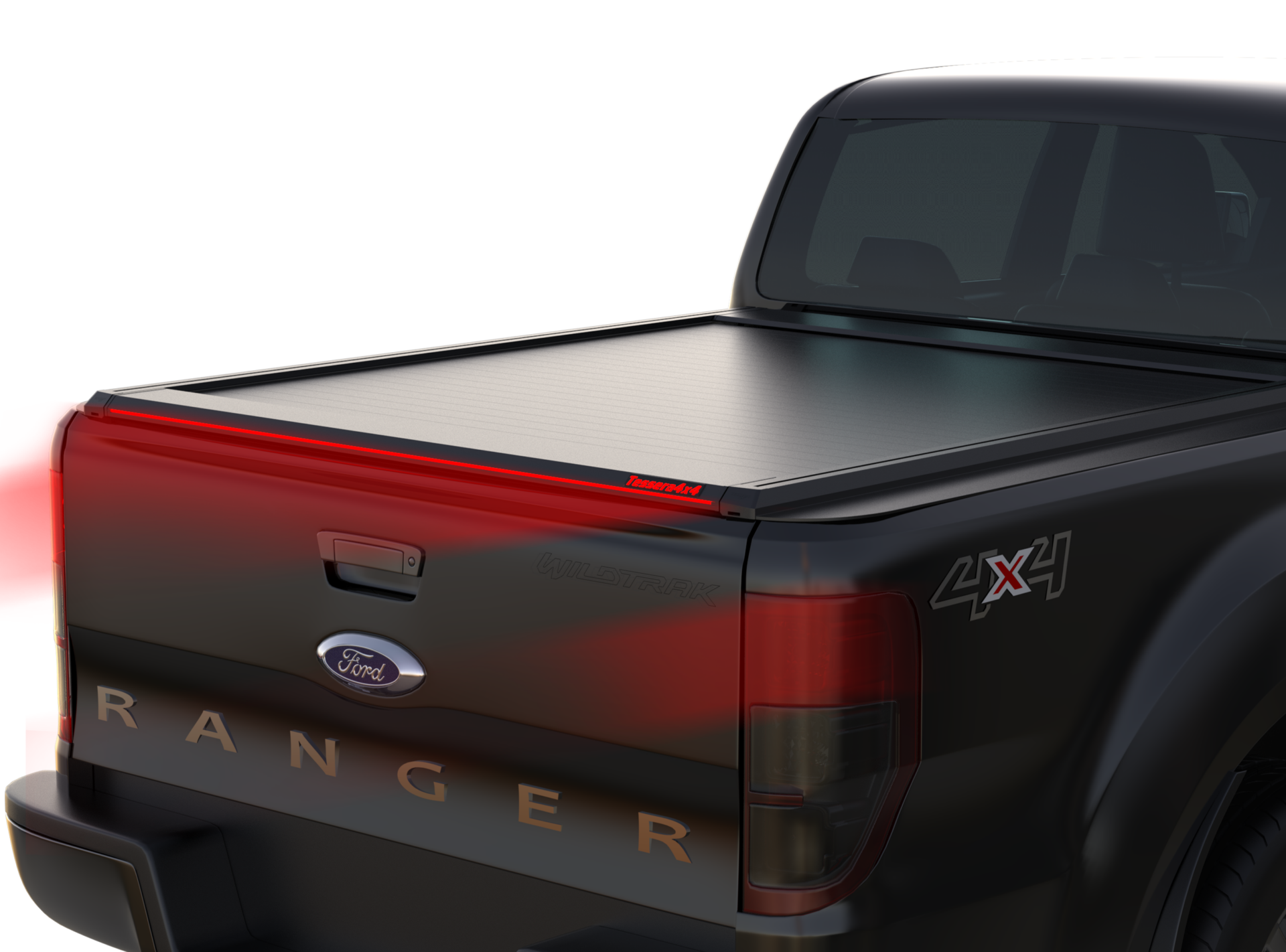 Tessera Roll+ Laderaumabdeckung "Basic" für FORD Ranger XL/XLT D/C ab 2012+ & 2016+ & 2020+ TESS 1406 ROLL black matt