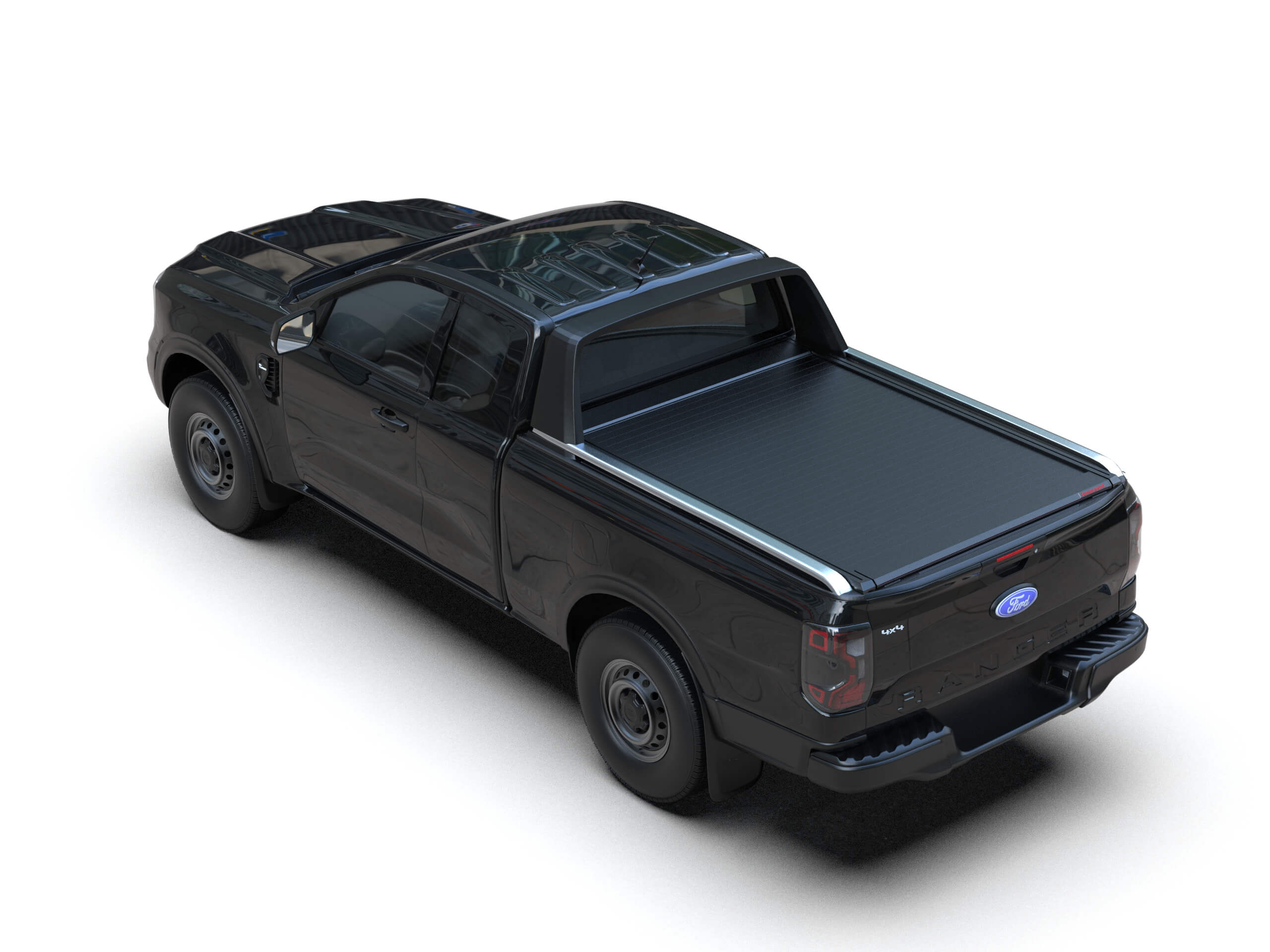 Laderaumabdeckung Tessera SE für FORD Ranger Wildtrak T6.2 P703 2023+ Extrakabine TESS 15090 SE black matt