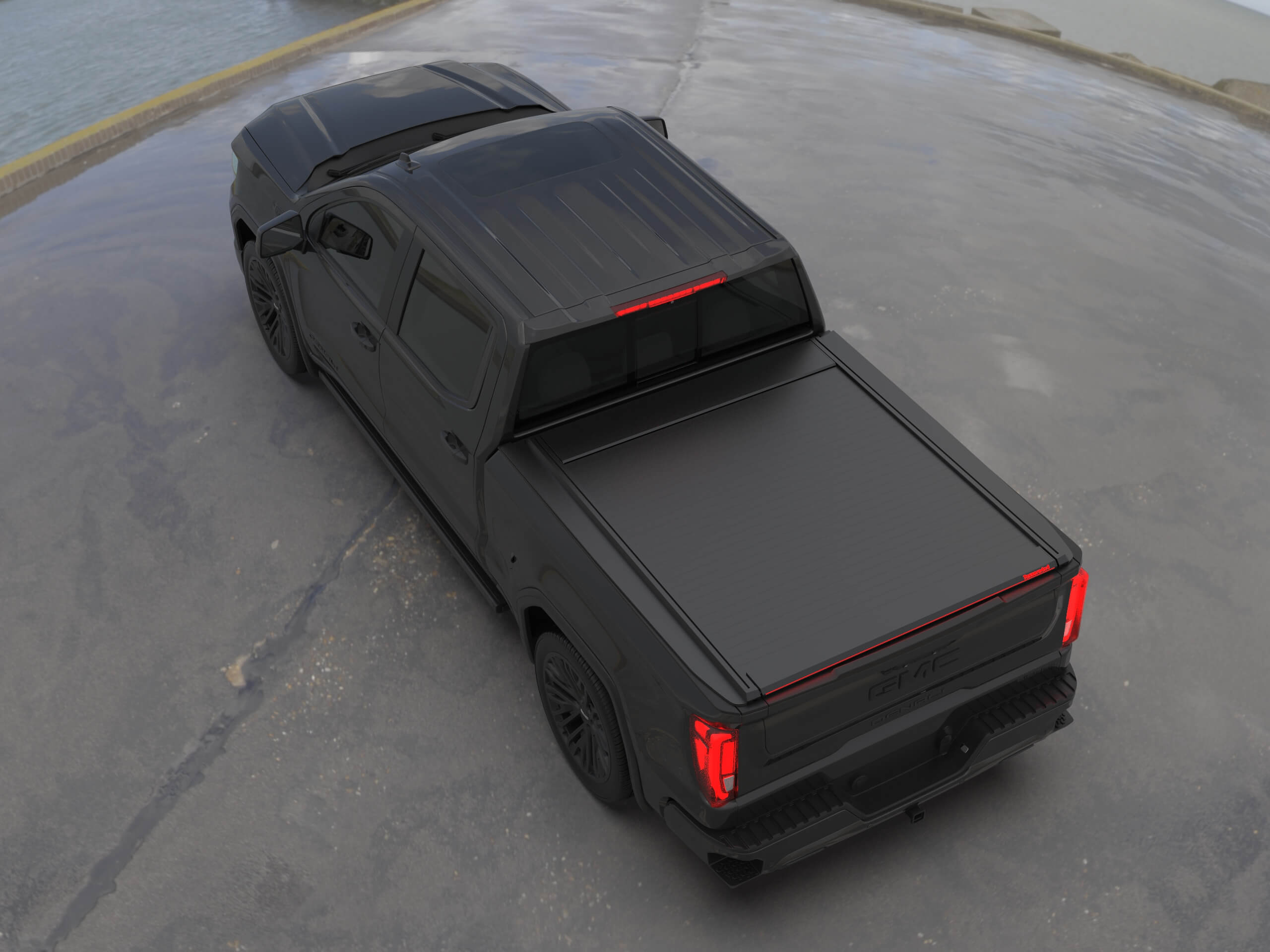 Tessera Roll+ Laderaumabdeckung "Basic" für GMC Sierra 1500 2019+ 5.8 feet TESS 1425 ROLL black matt