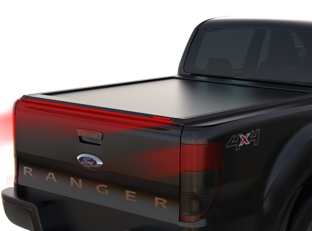 Tessera Roll+ Laderaumabdeckung "Basic" für FORD Ranger XL/XLT S/C ab 2012+ & 2016+ & 2020+ TESS 1407 ROLL black matt
