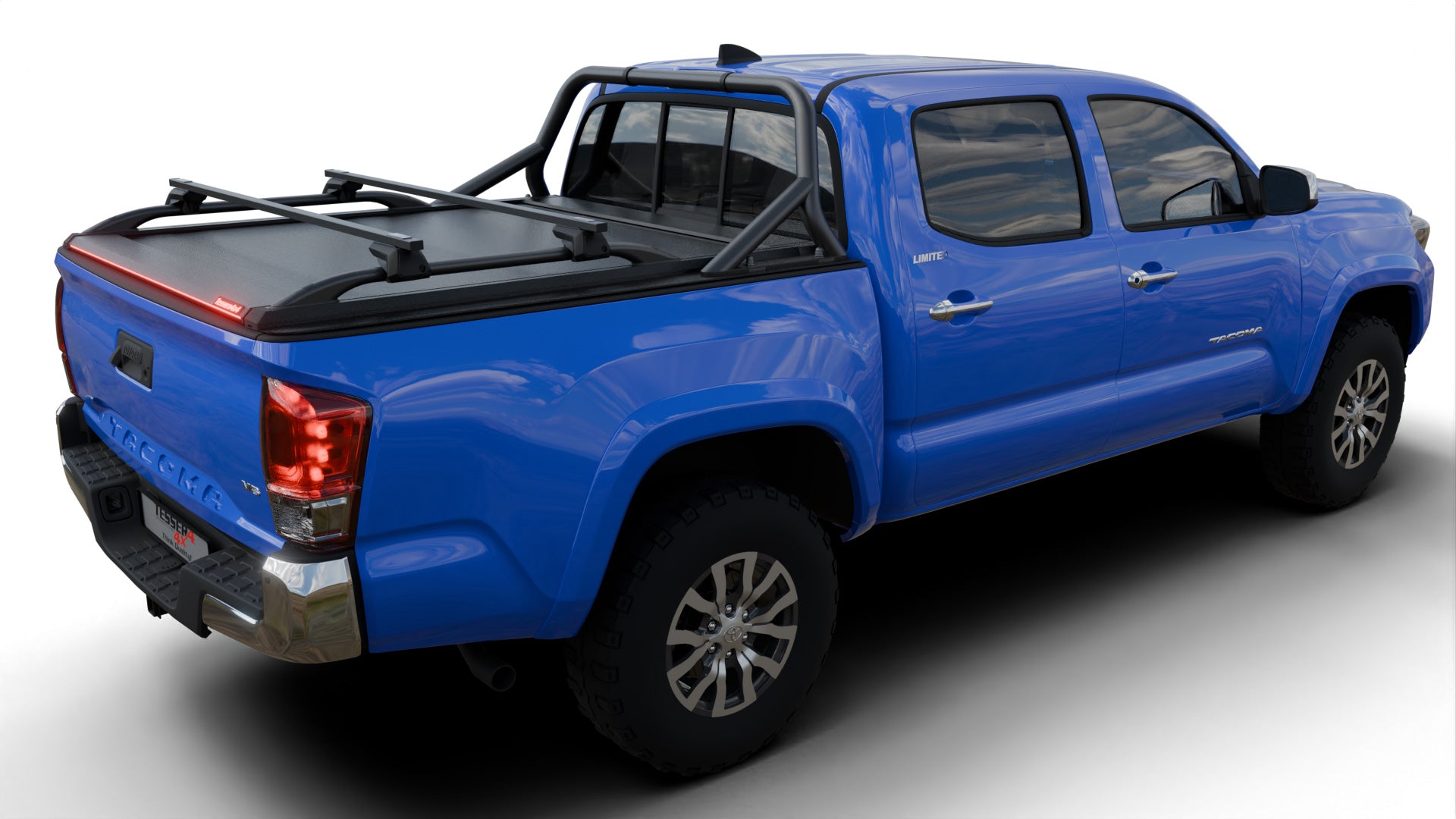 Tessera Roll+ Laderaumabdeckung "Basic" für Toyota Tacoma 6 feet 2016-2023 TESS 14301 ROLL black matt