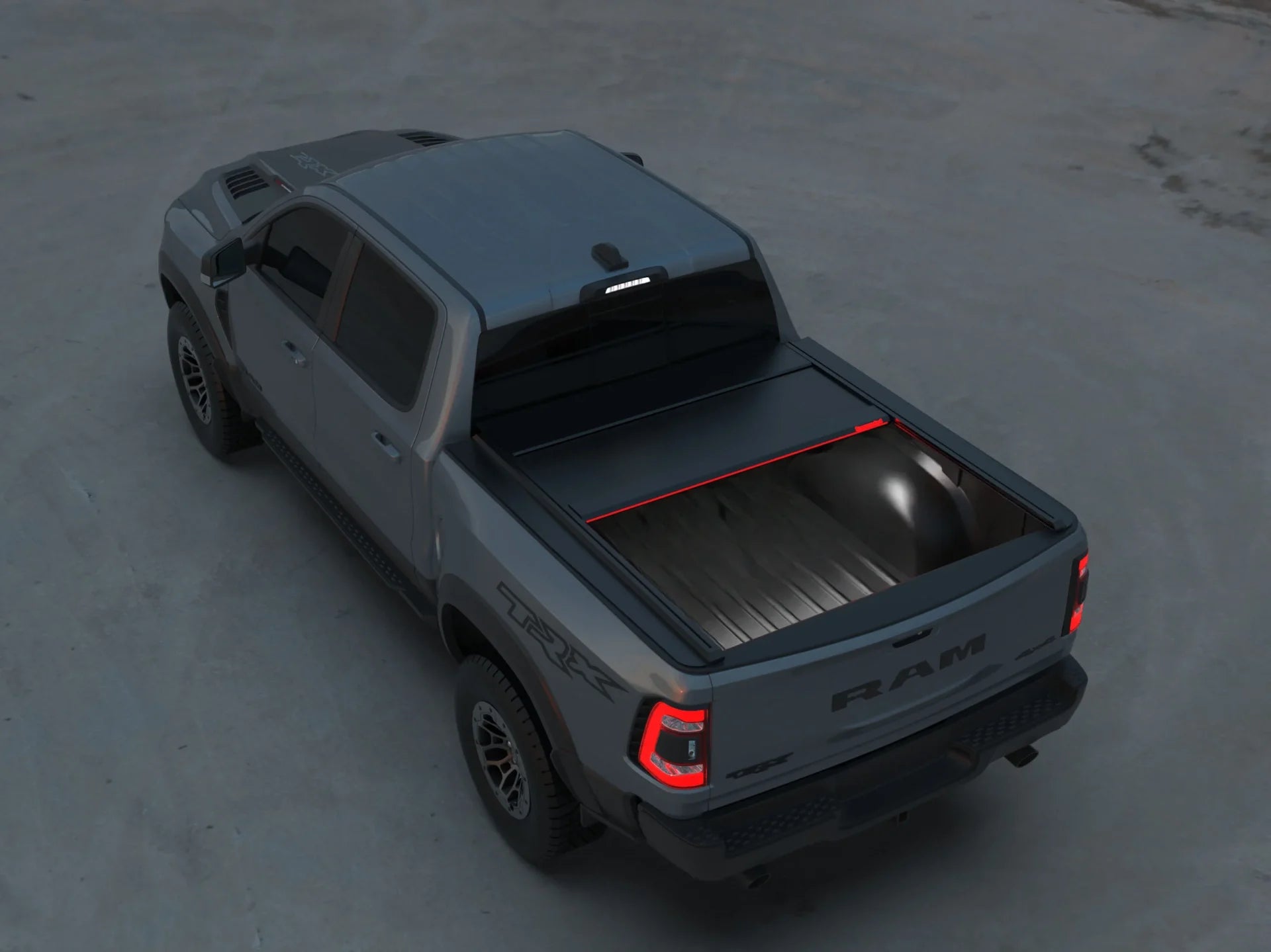 Tessera Roll+ Laderaumabdeckung "Basic" für Dodge Ram 2500 / 3500 2010-2018 short bed TESS 1449 ROLL black matt