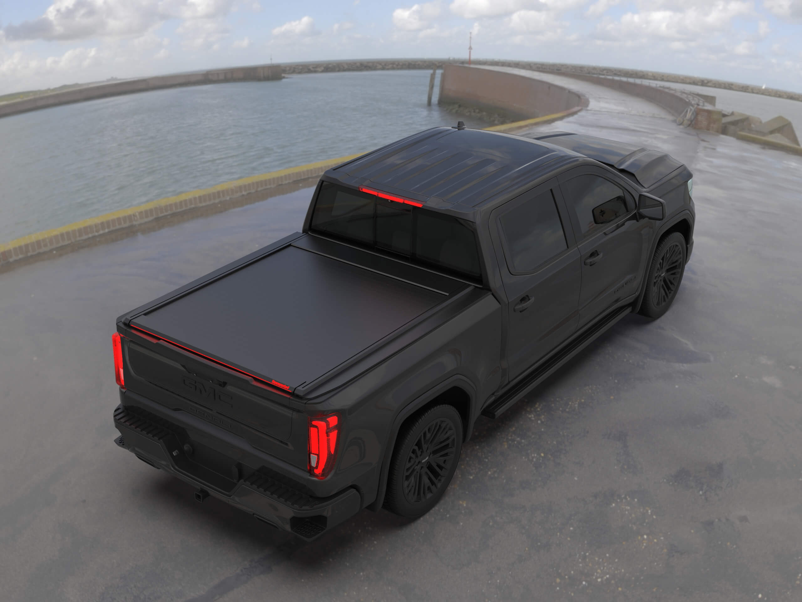 Tessera Roll+ Laderaumabdeckung "Basic" für GMC Sierra 1500 2019+ 5.8 feet TESS 1425 ROLL black matt