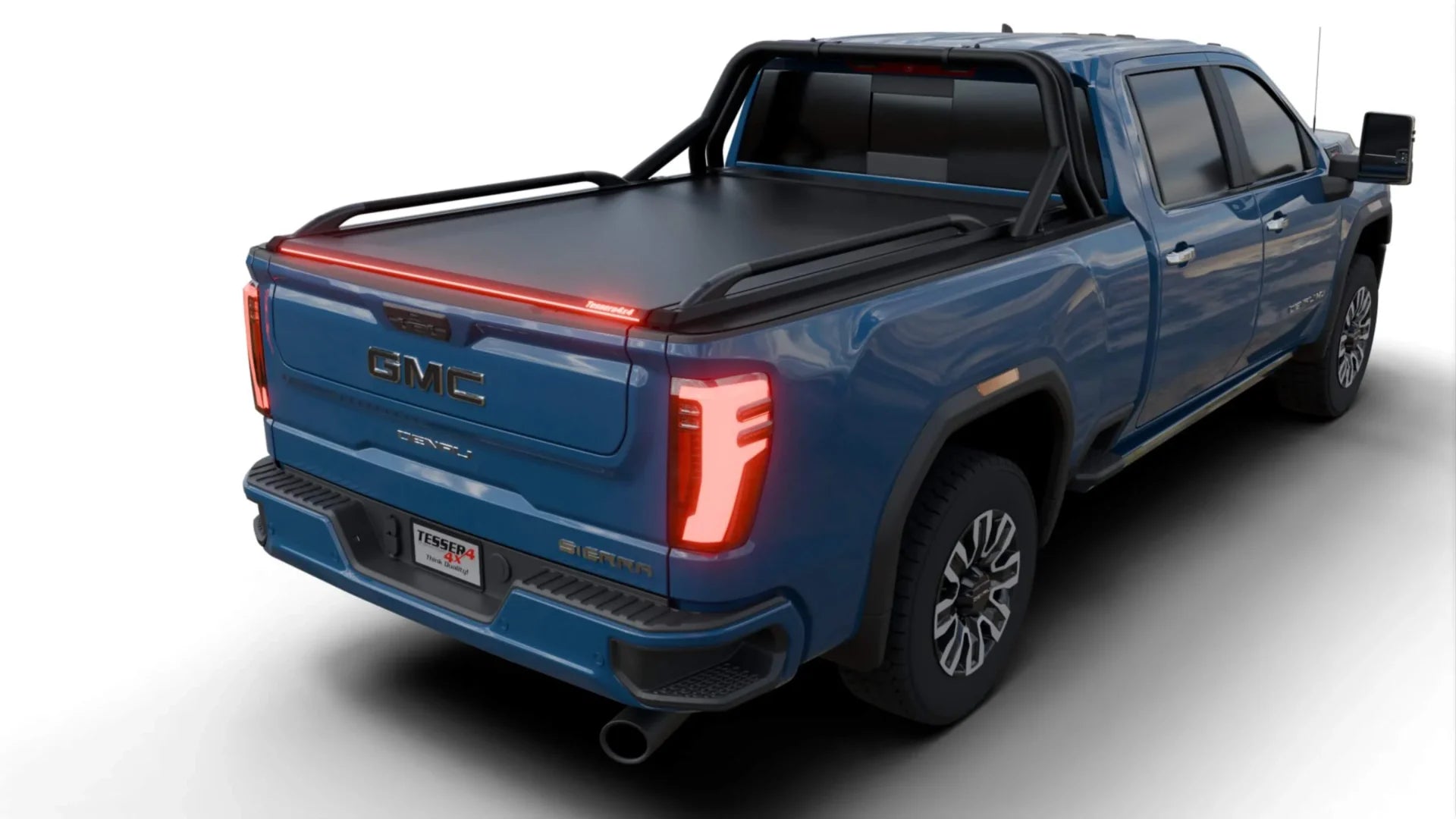Tessera Roll+ Laderaumabdeckung "Basic" für GMC Sierra 2500 / 3500 HD 2015-2019 6.6 feet TESS 1447 ROLL black matt