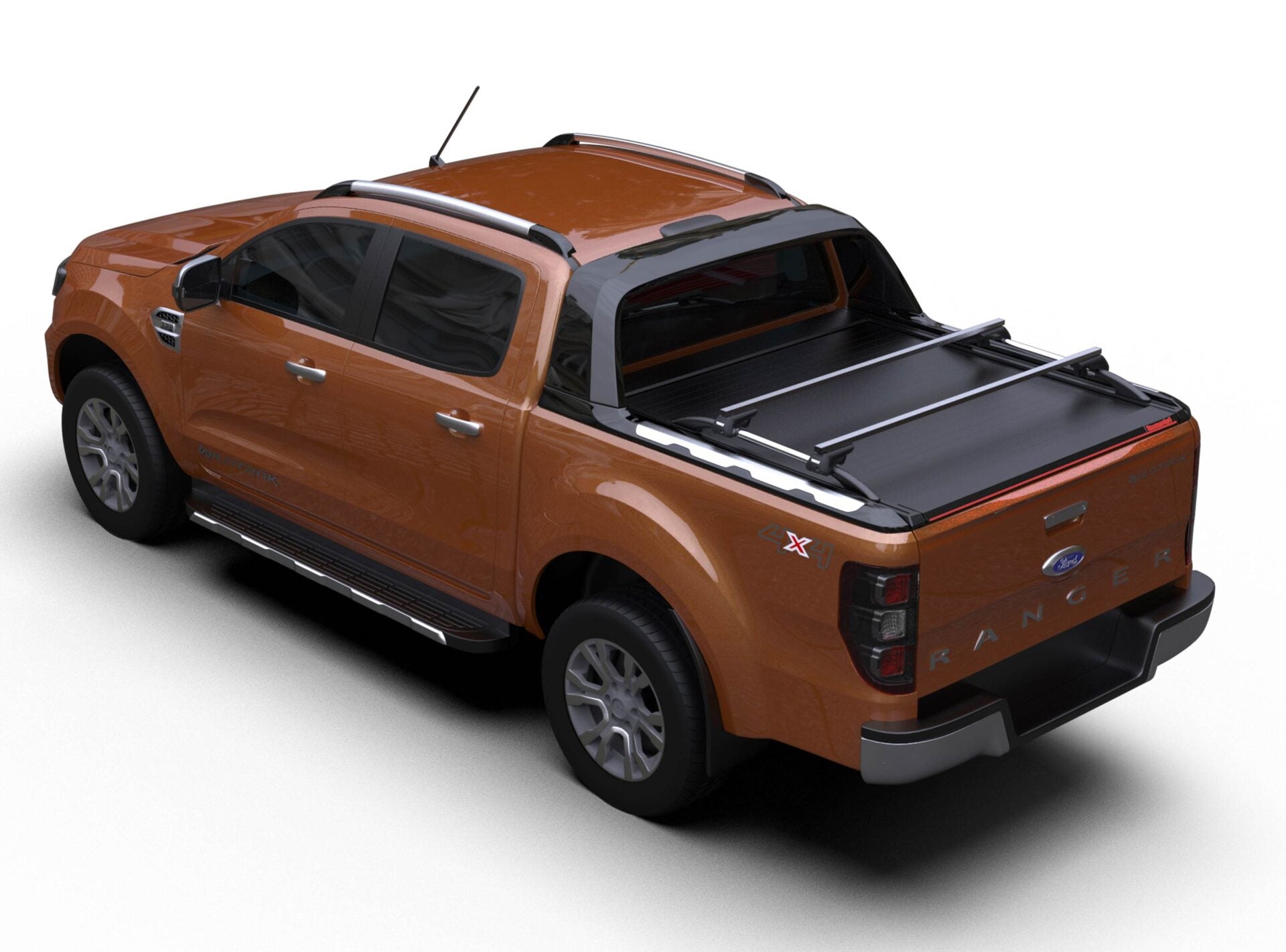 Laderaumabdeckung Tessera SE für Ford Ranger Wildtrak D/C ab 2012+ & 2016+ & 2020+ TESS 1508 SE black matt