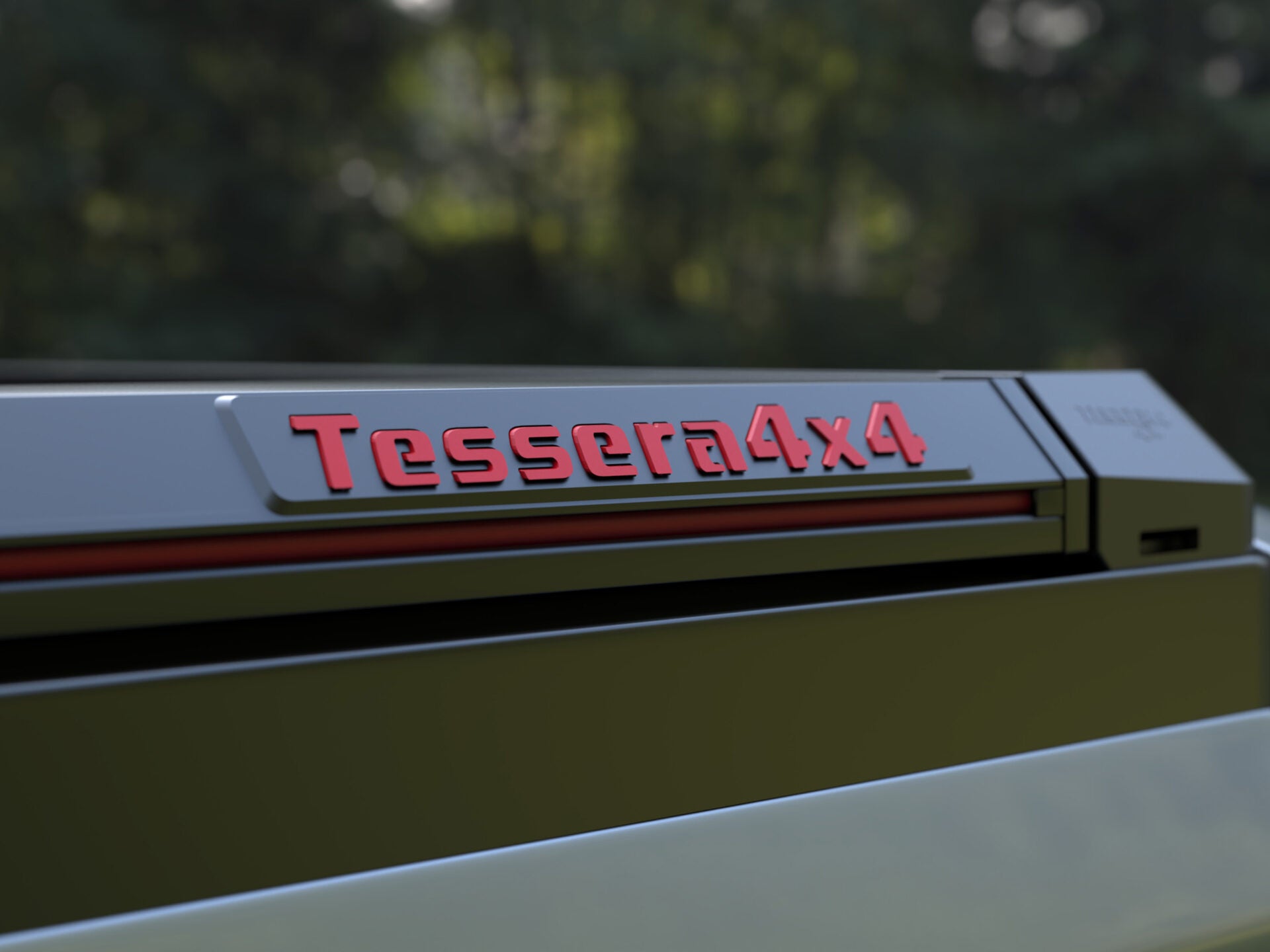Laderaumabdeckung Tessera SE für Ford Ranger T6.2 (P703) 2023+ S/C TESS 15070 SE black matt